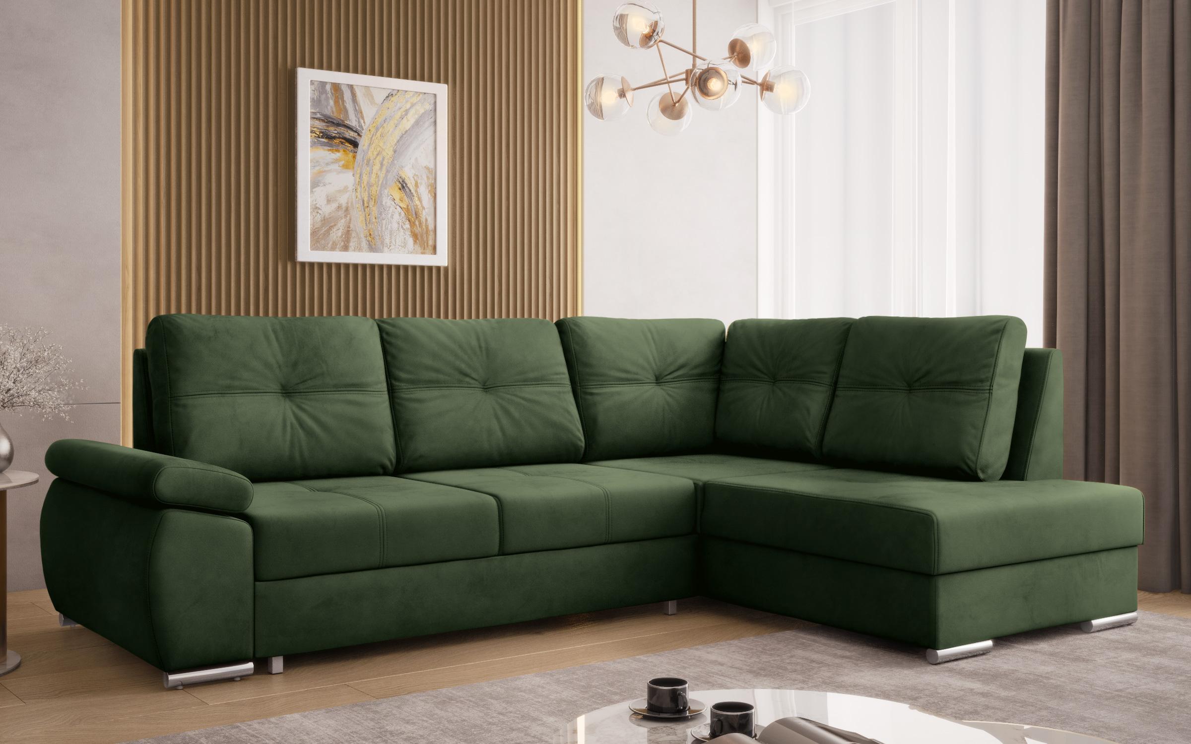 Coltar extensibil Masimo, verde inchis  6
