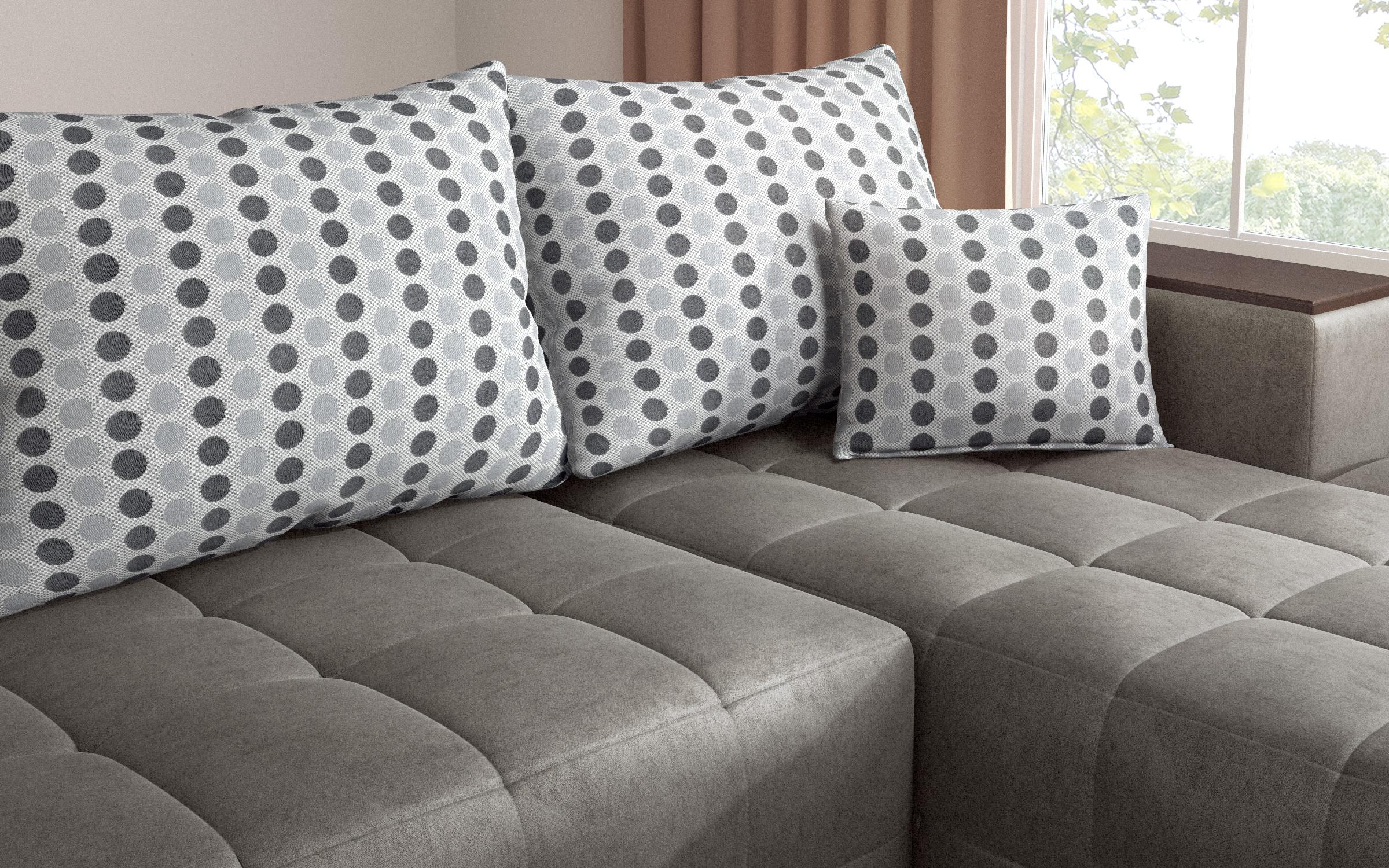 Coltar extensibil Melvin cu brat mini etajera, gri  5