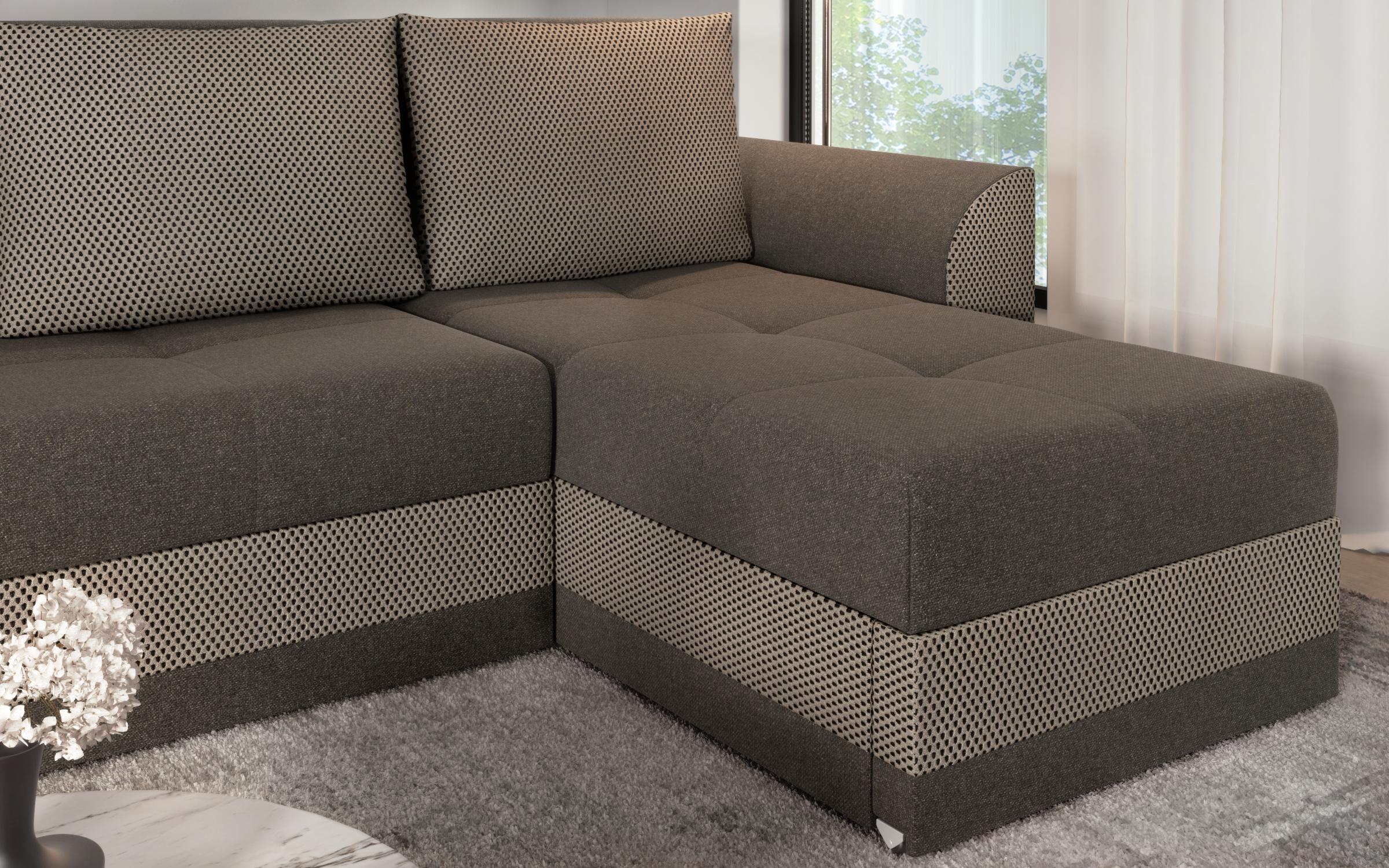 Coltar extensibil Modus, maro + maro deschis  7