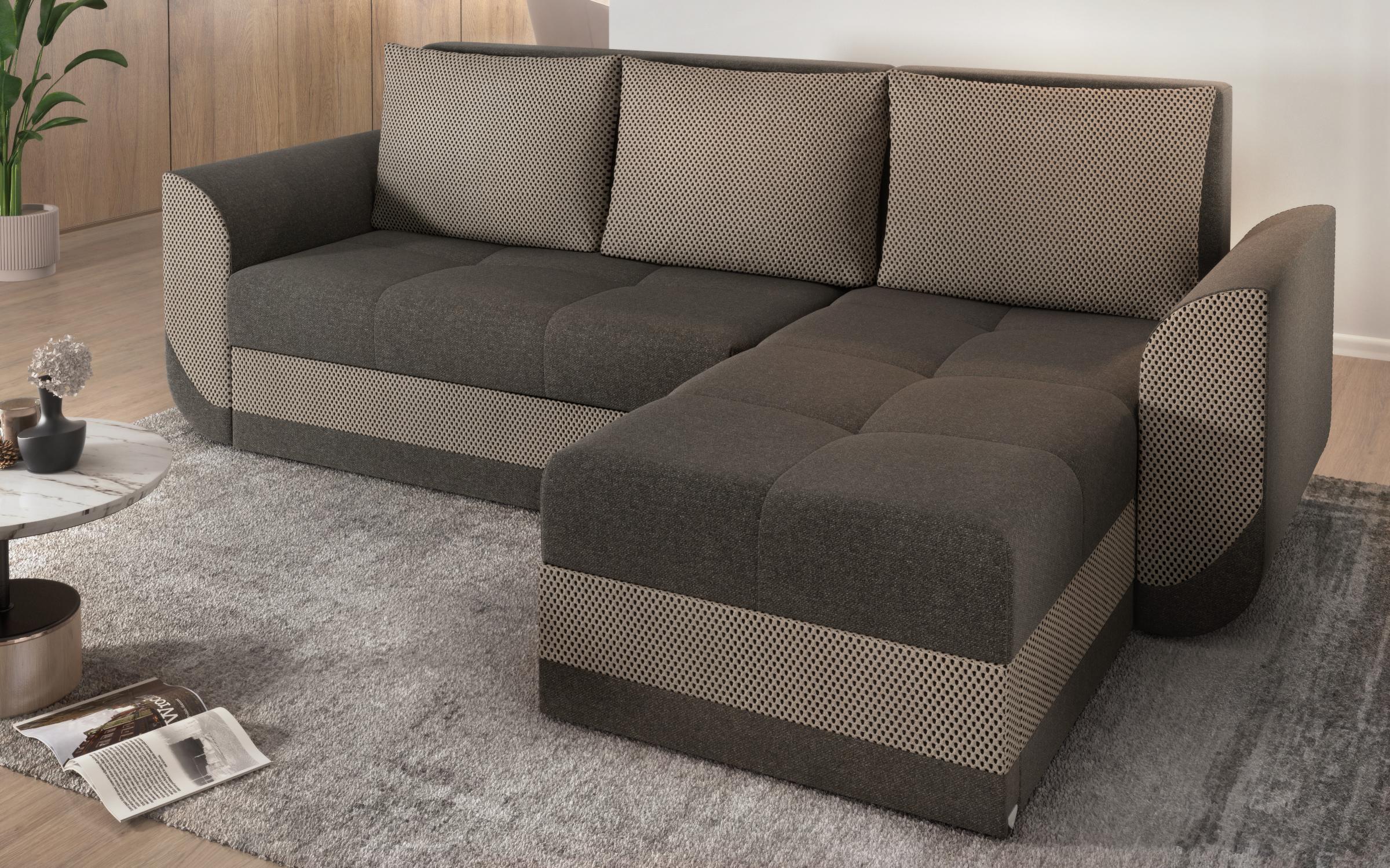Coltar extensibil Modus, maro + maro deschis  4