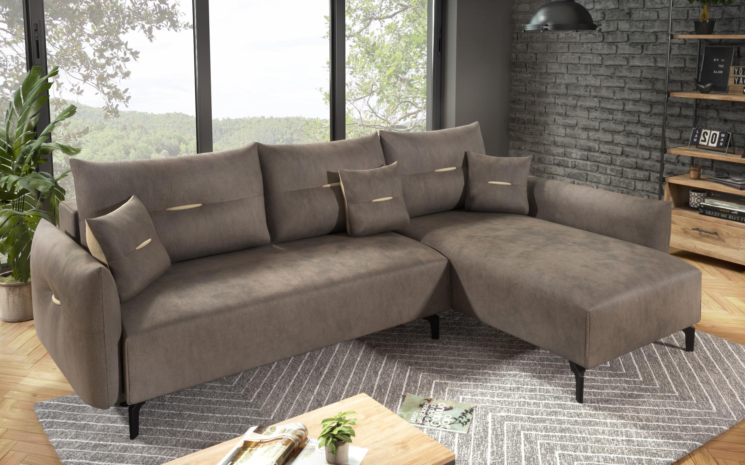 Раскладной диван Патрик, Barington Coffe + Barington Cremе  7