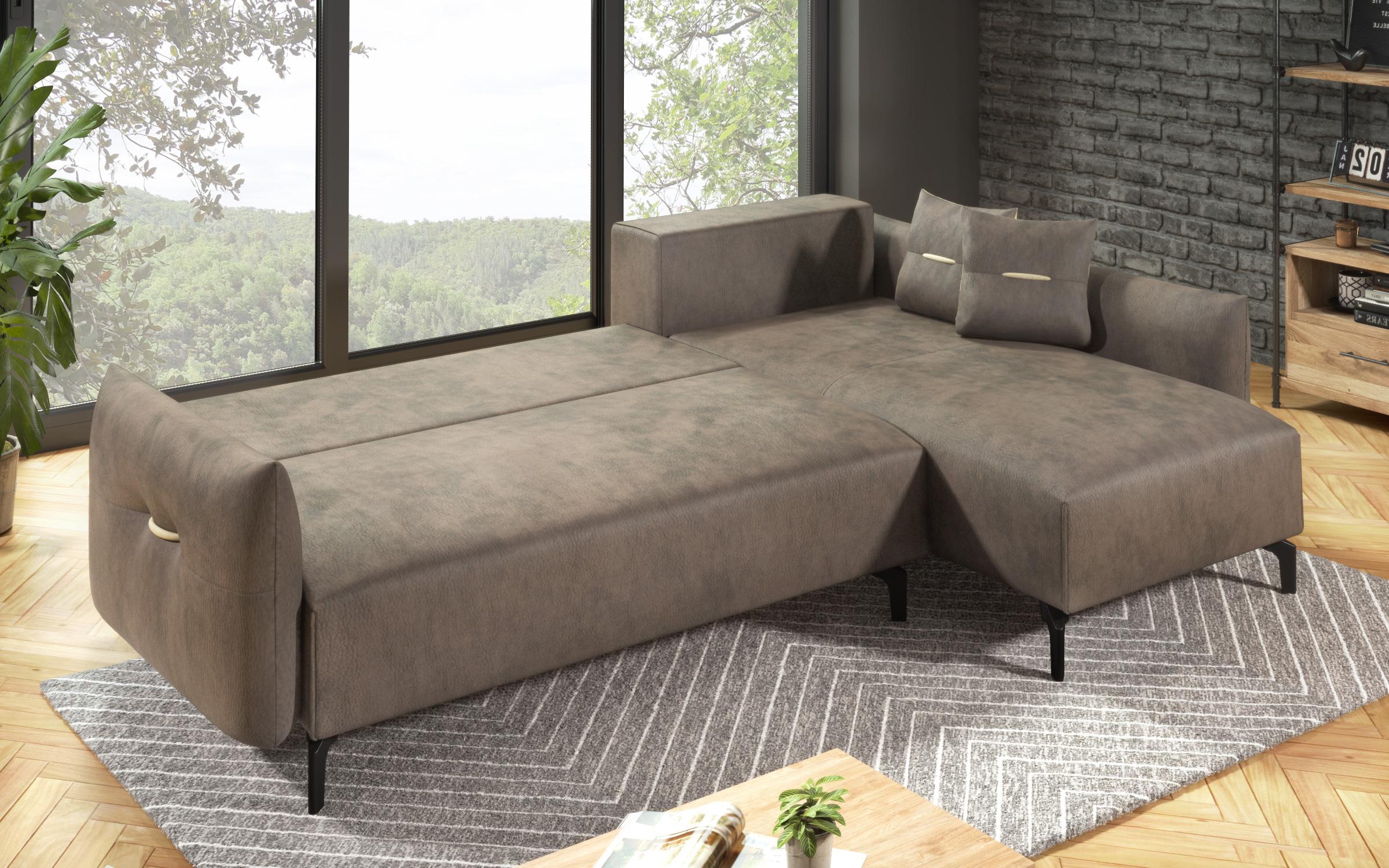 Раскладной диван Патрик, Barington Coffe + Barington Cremе  8