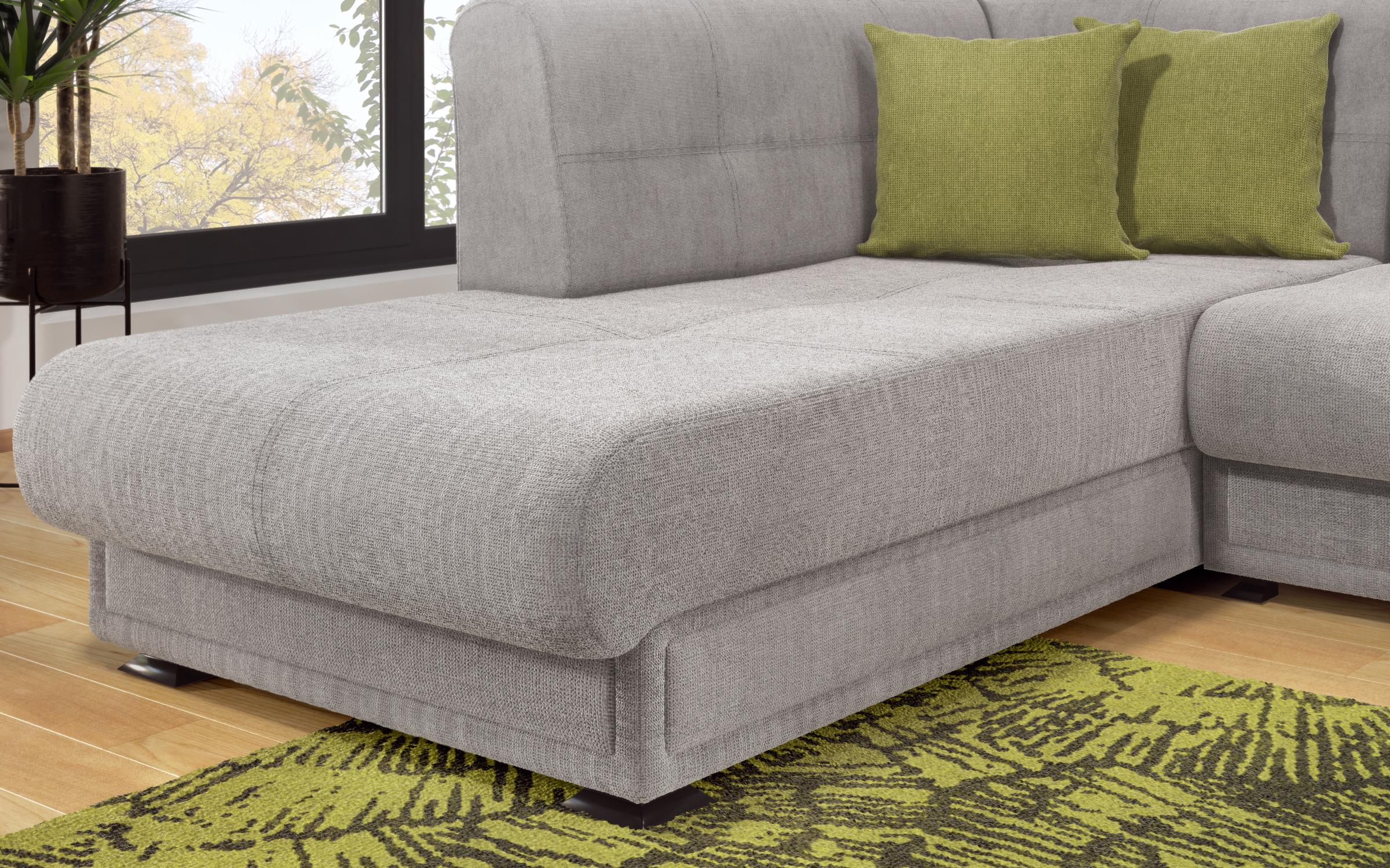 Coltar extensibil Princess Lux + mecanism click clack, gri + verde  5