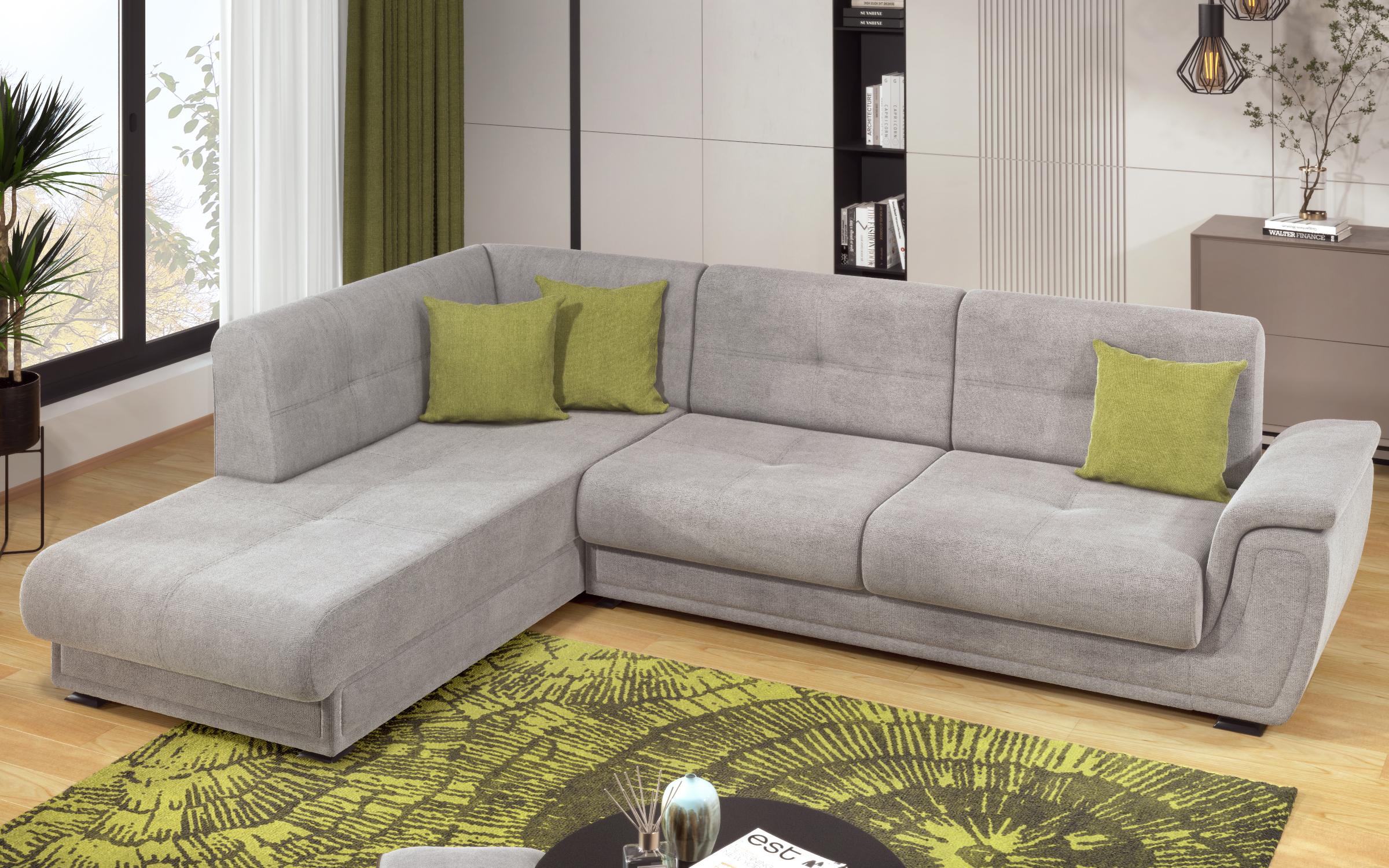Coltar extensibil Princess Lux + mecanism click clack, gri + verde  7