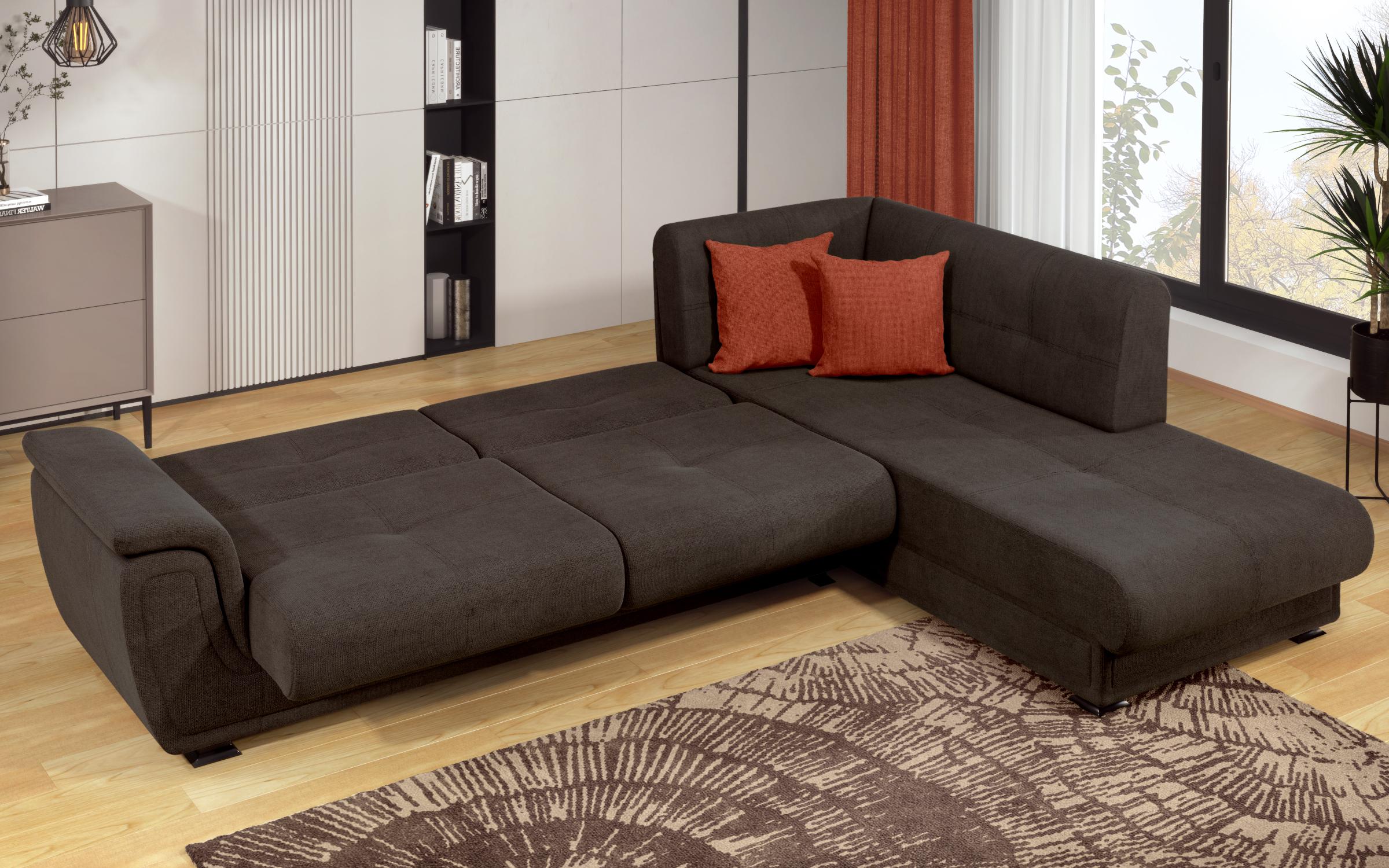 Coltar extensibil Princess Lux + mecanism click clack, maro + portocaliu  8