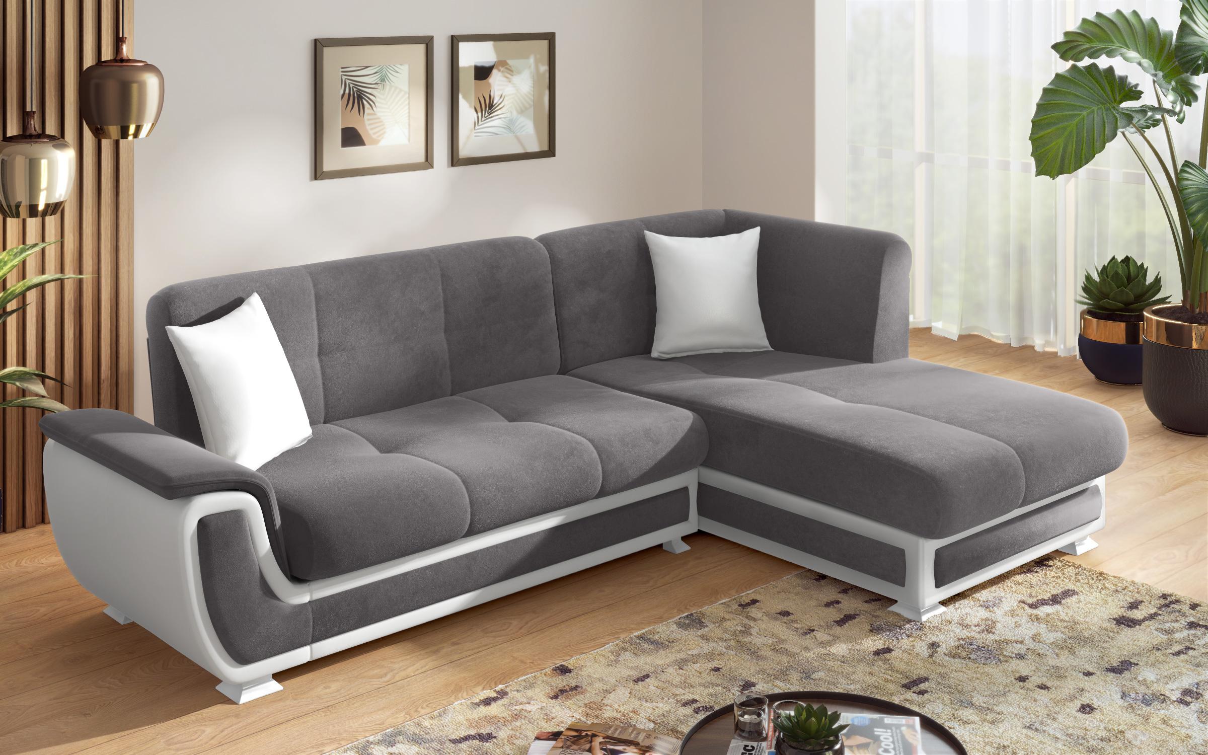 Coltar Princess S II + mecanism click-clack, gri + piele alba  8