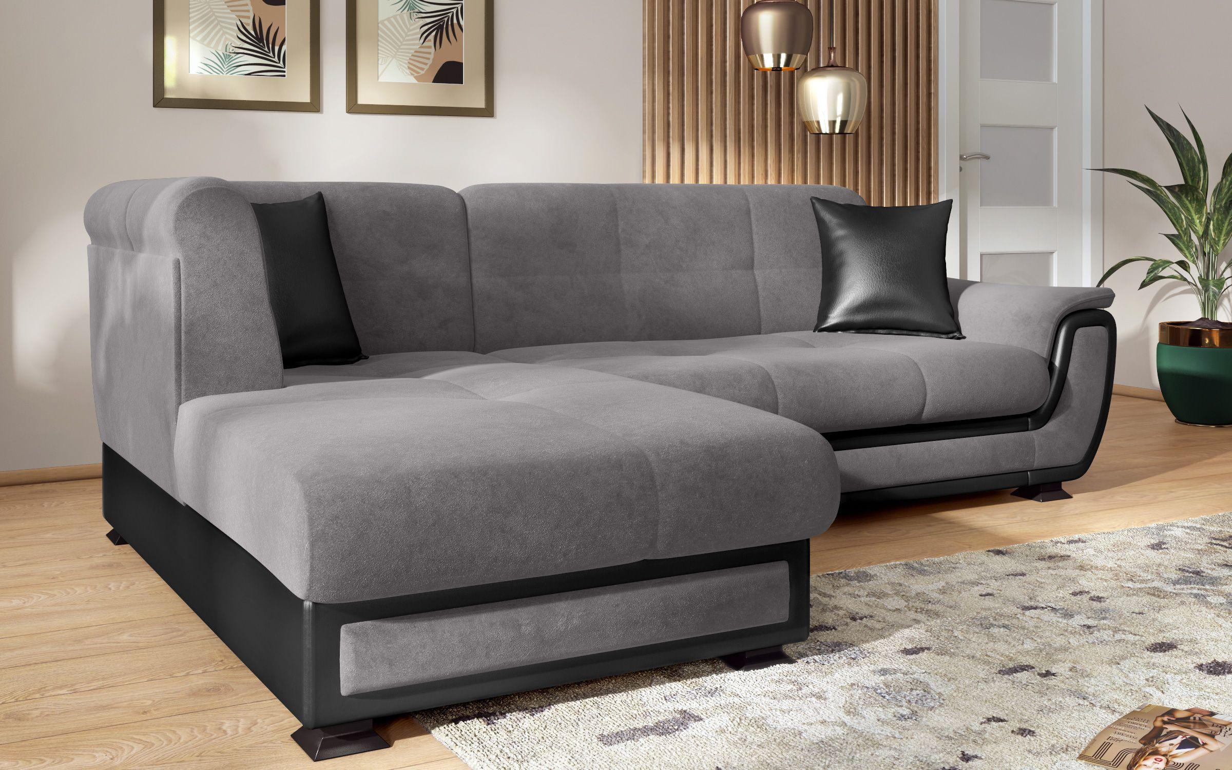 Coltar Princess S II + mecanism click-clack, gri + piele neagra  5
