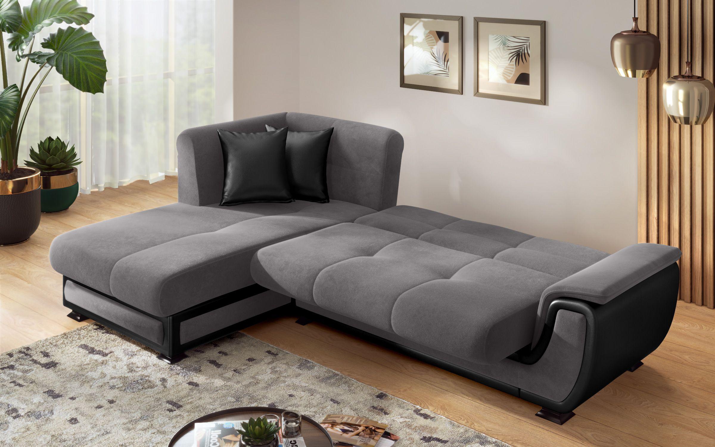 Coltar Princess S II + mecanism click-clack, gri + piele neagra  7