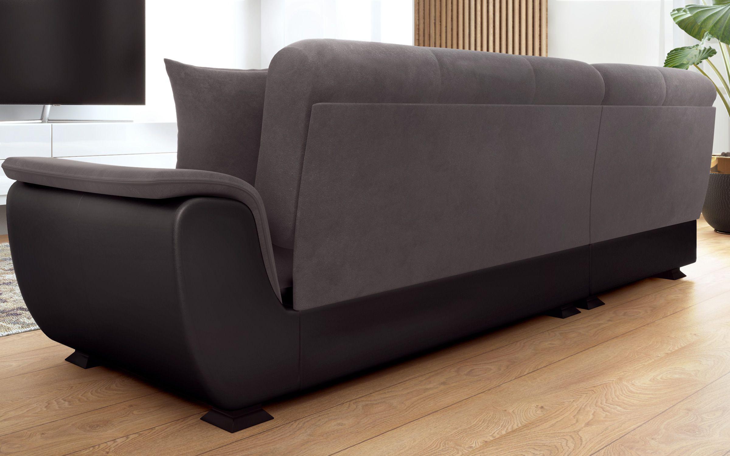 Coltar Princess S II + mecanism click-clack, gri + piele neagra  8
