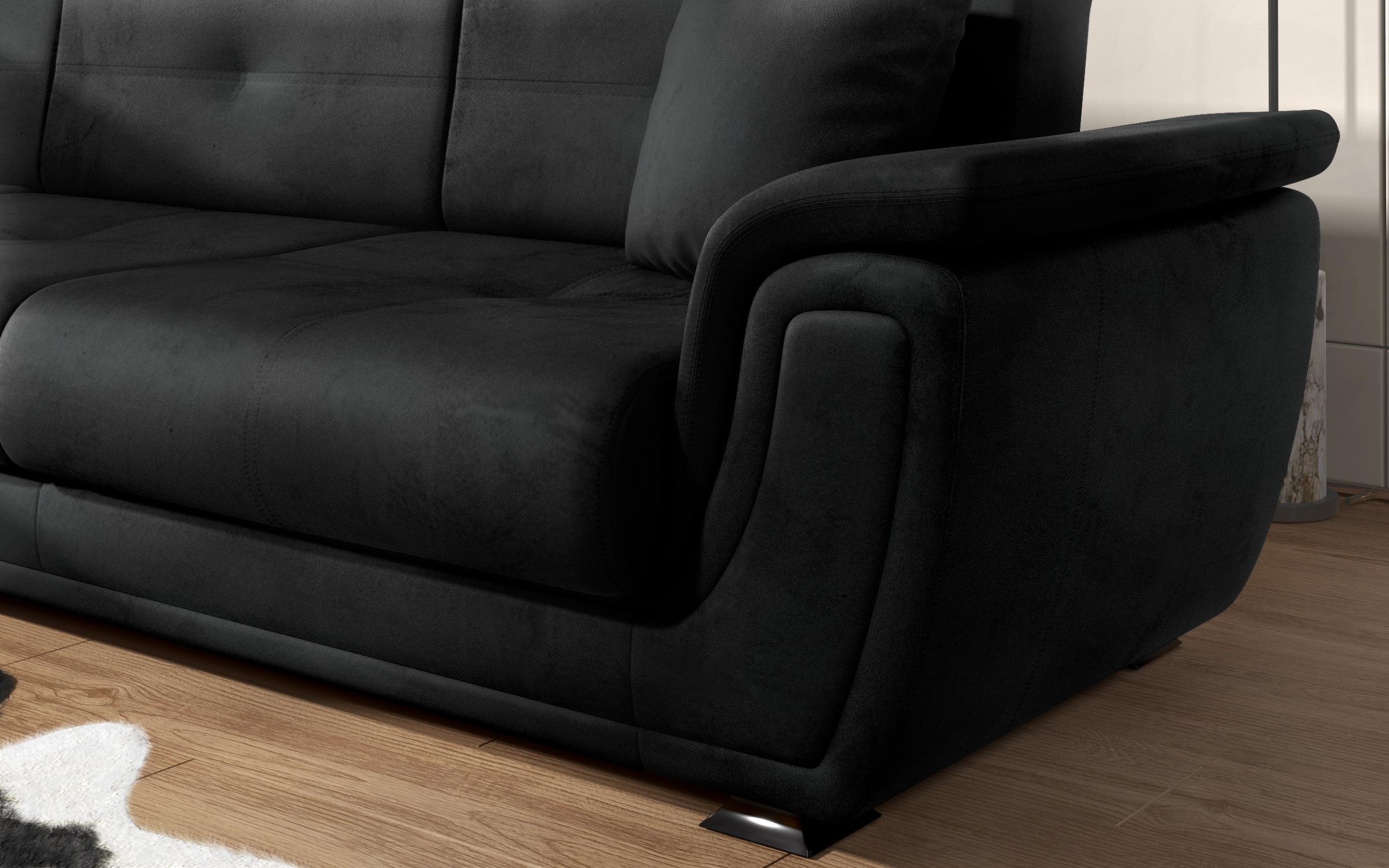 Coltar extensibil Princess II + mecanism click clack, negru  10