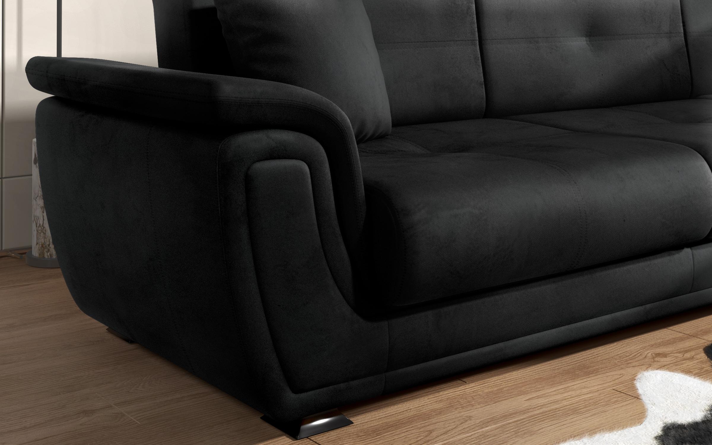 Coltar extensibil Princess II + mecanism click clack, negru  9