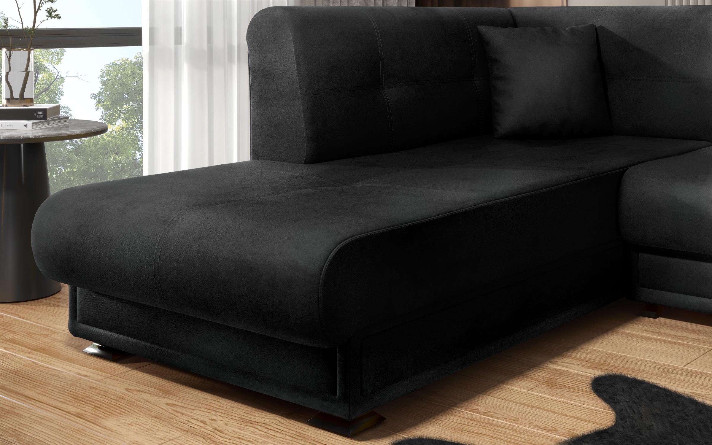 Coltar extensibil Princess II + mecanism click clack, negru  7