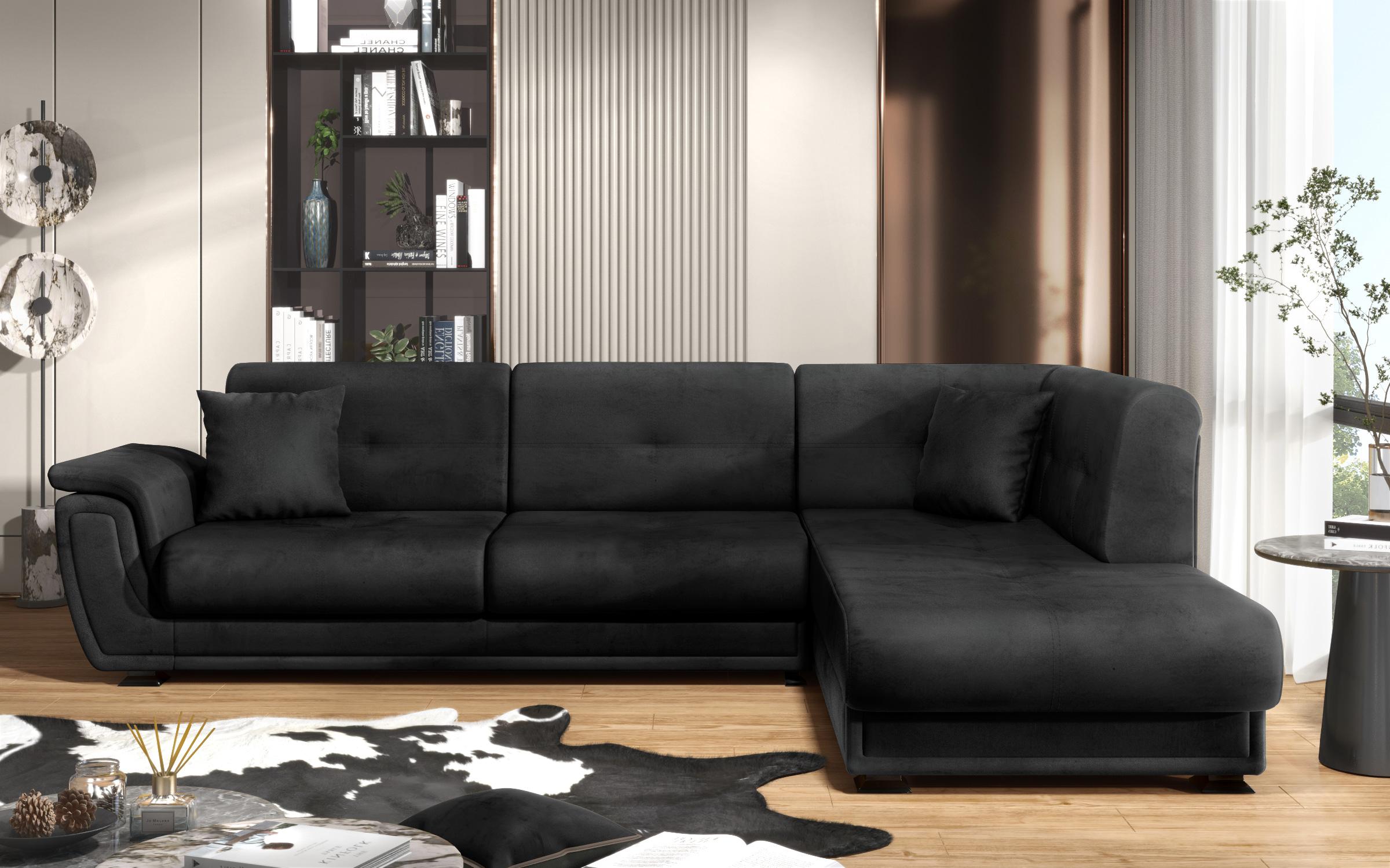 Coltar extensibil Princess II + mecanism click clack, negru  2