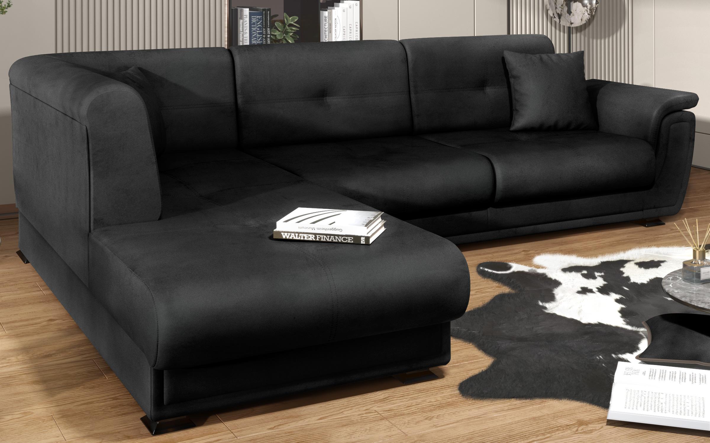 Coltar extensibil Princess II + mecanism click clack, negru  4