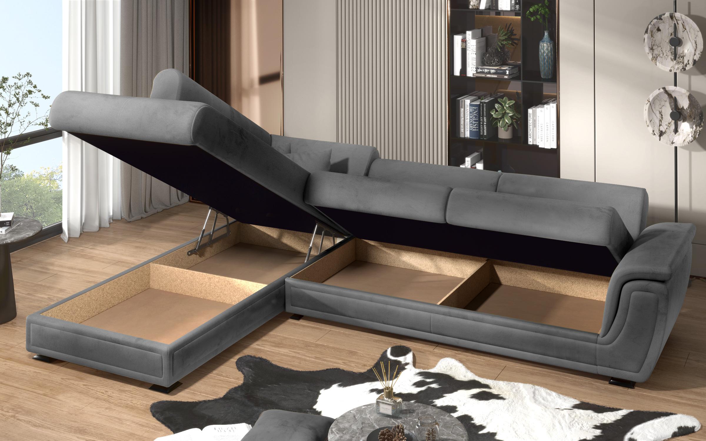 Coltar extensibil Princess II + mecanism click clack, gri  4