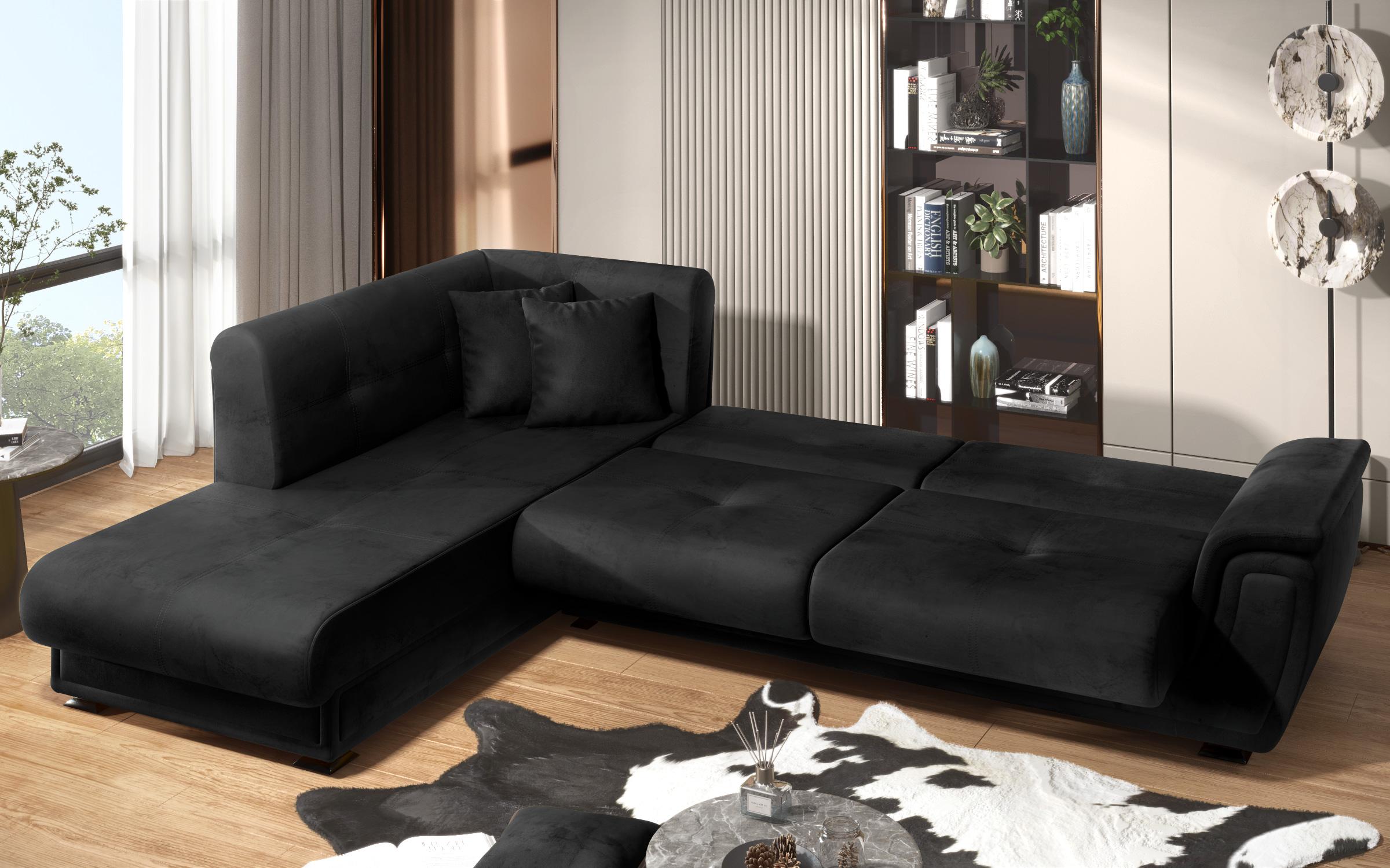 Coltar extensibil Princess II + mecanism click clack, negru  5