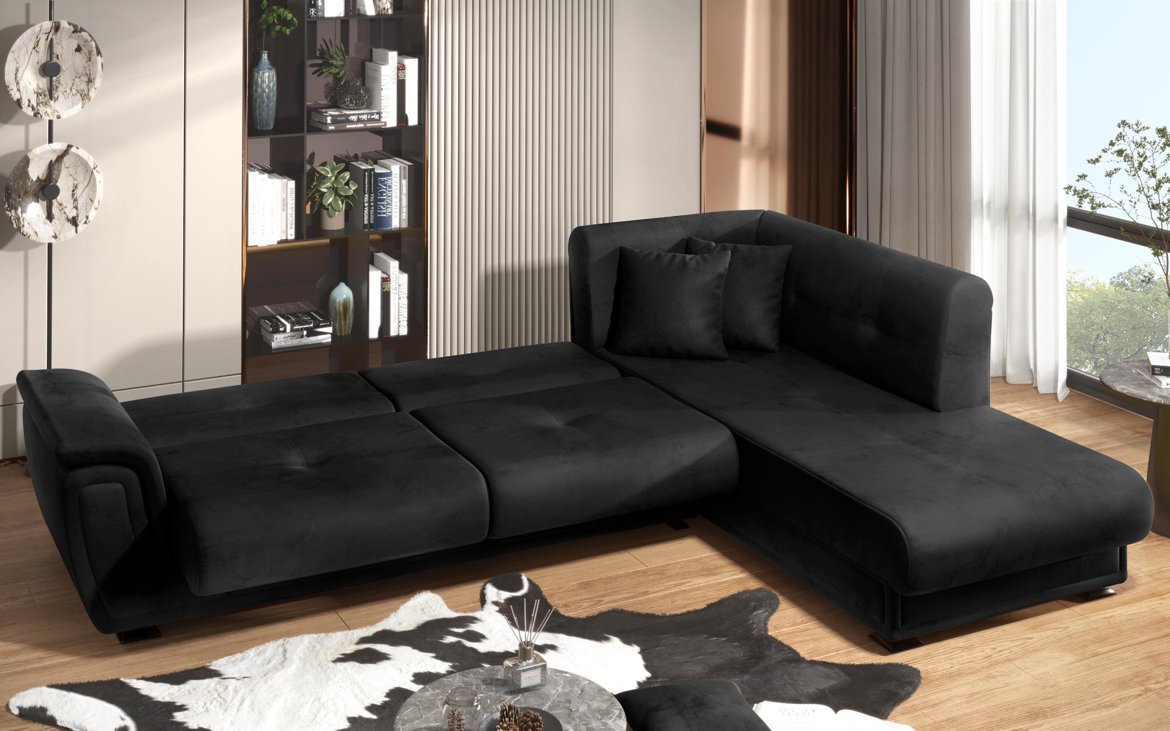 Coltar extensibil Princess II + mecanism click clack, negru  8