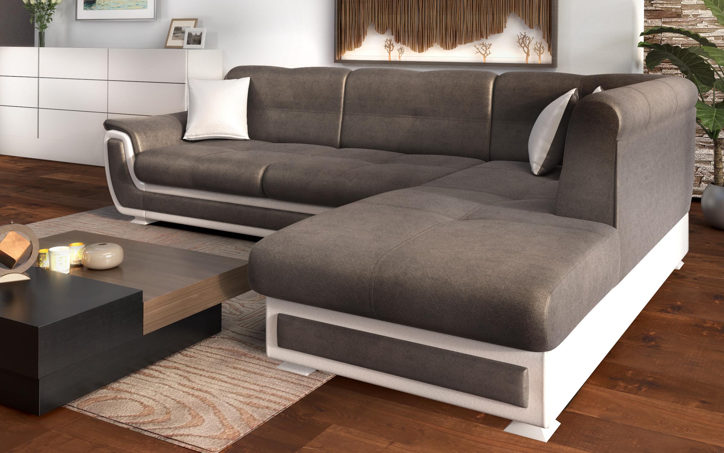 Coltar extensibil + mecanism click- clack Princess II, maro inchis + piele alba  3