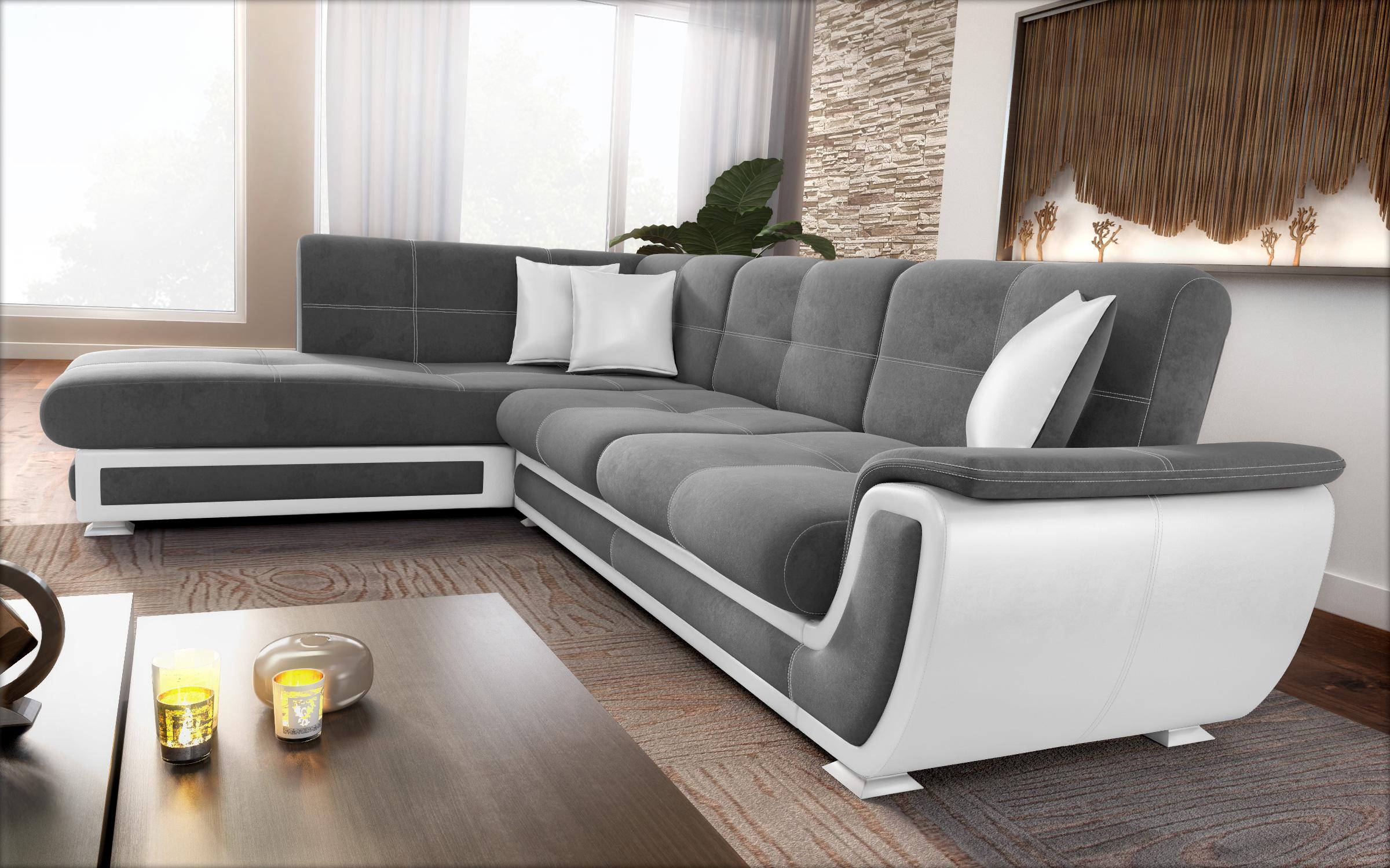 Coltar Princess II + mecanism click-clack, gri + piele alba  6