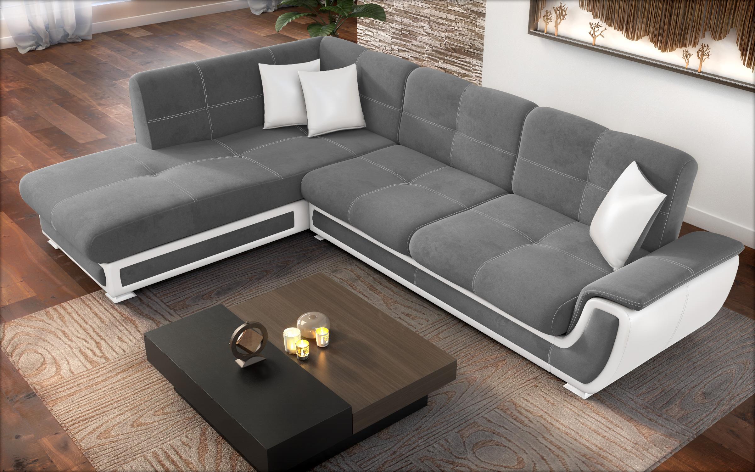 Coltar Princess II + mecanism click-clack, gri + piele alba  7