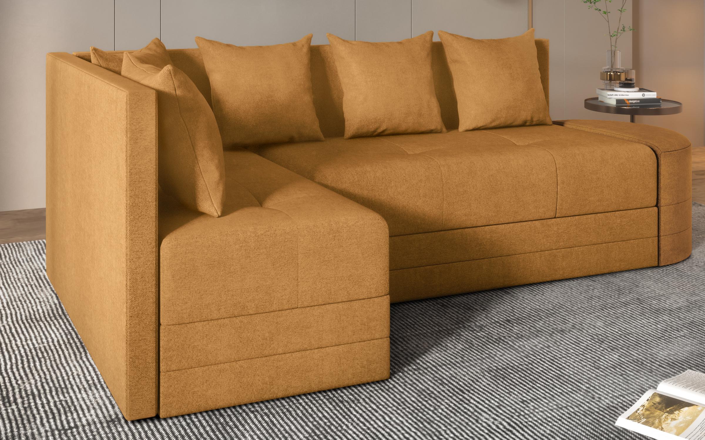 Coltar extensibil de bucatarie Reilly, galben  6
