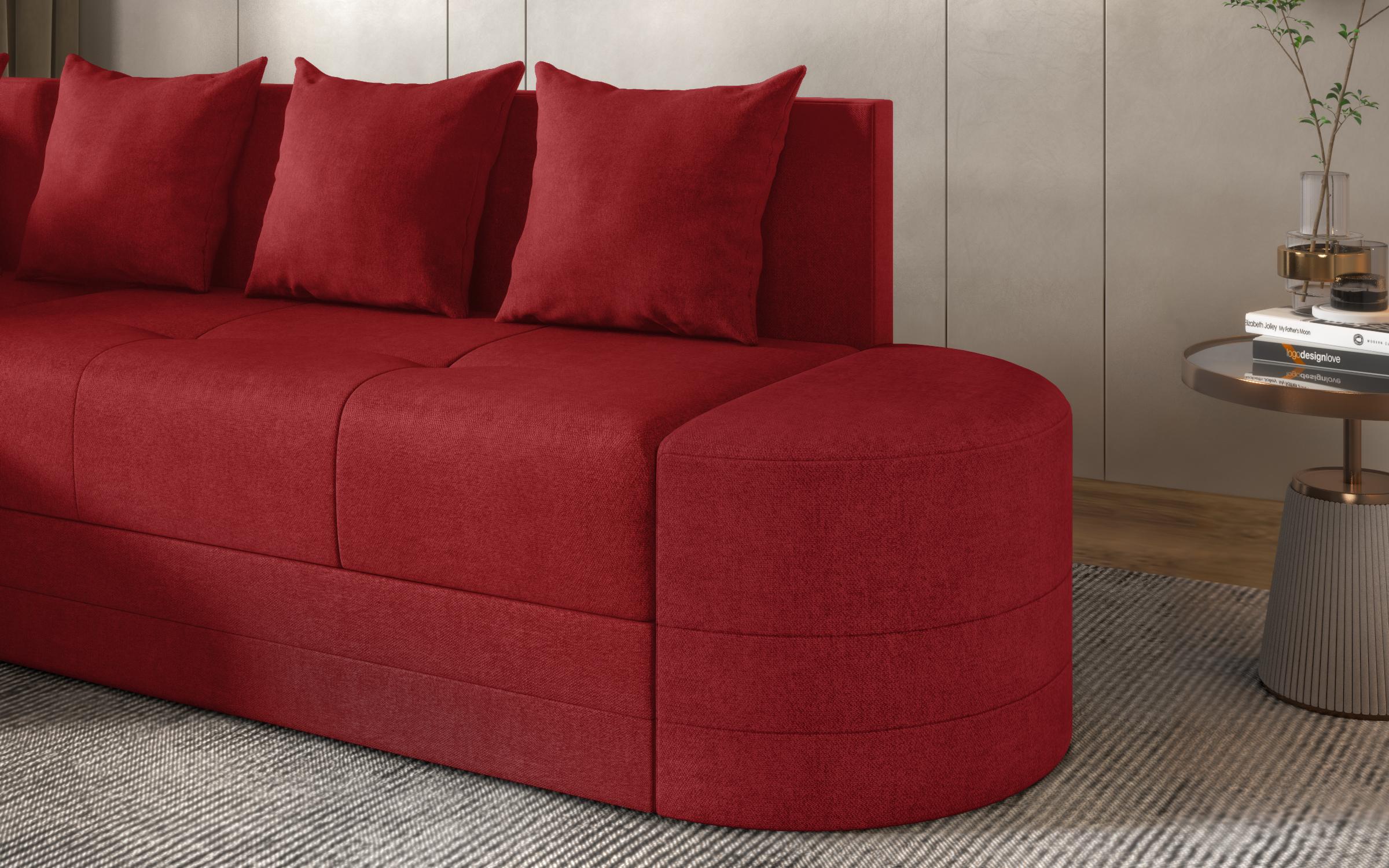 Coltar extensibil de bucatarie Reilly, rosu  5