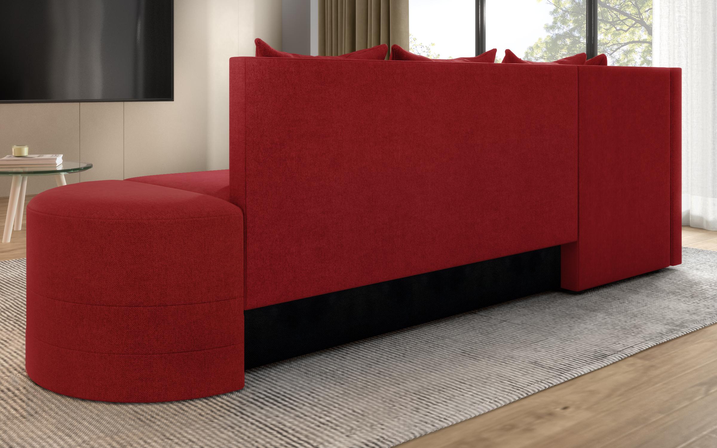 Coltar extensibil de bucatarie Reilly, rosu  7