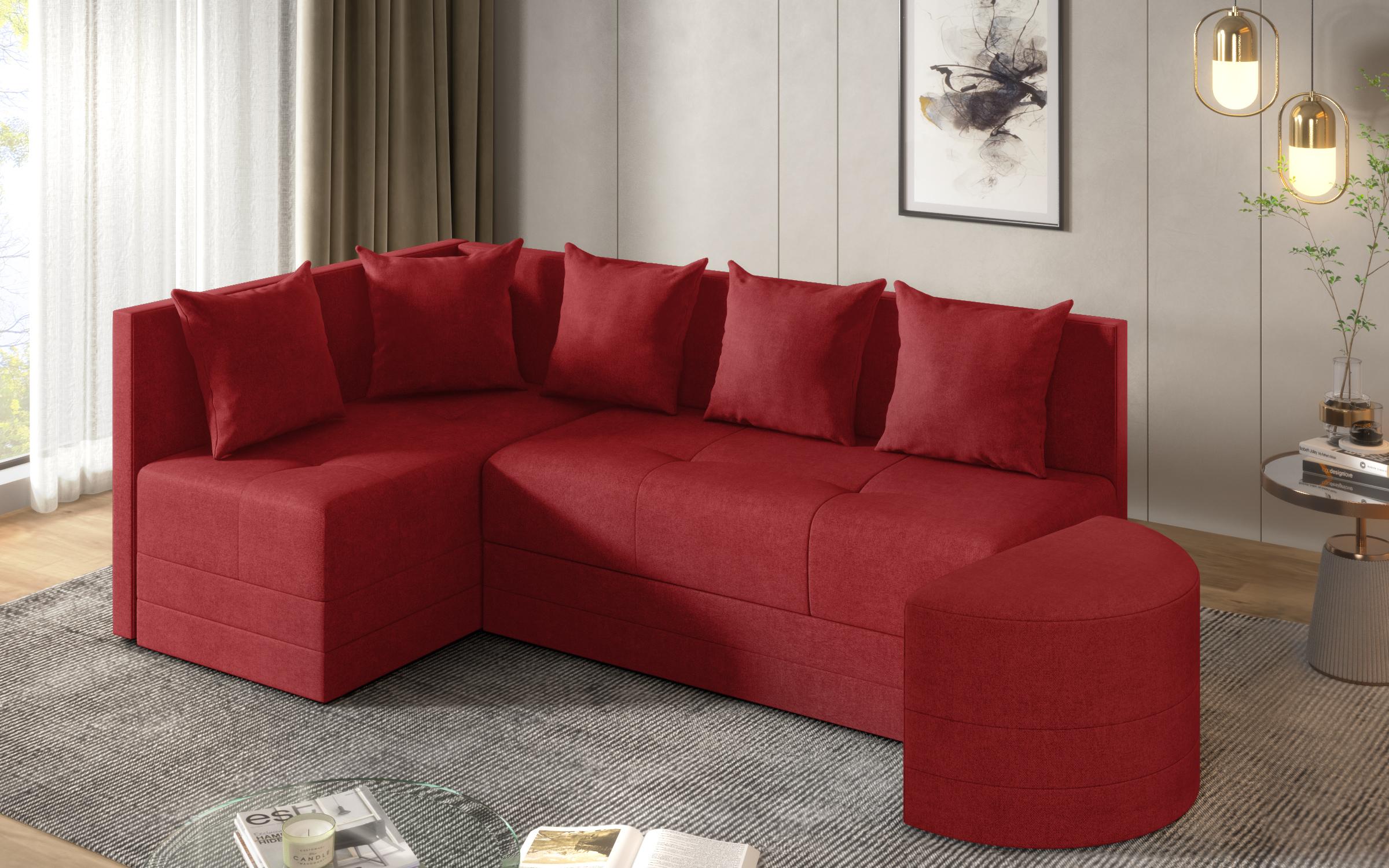 Coltar extensibil de bucatarie Reilly, rosu  8