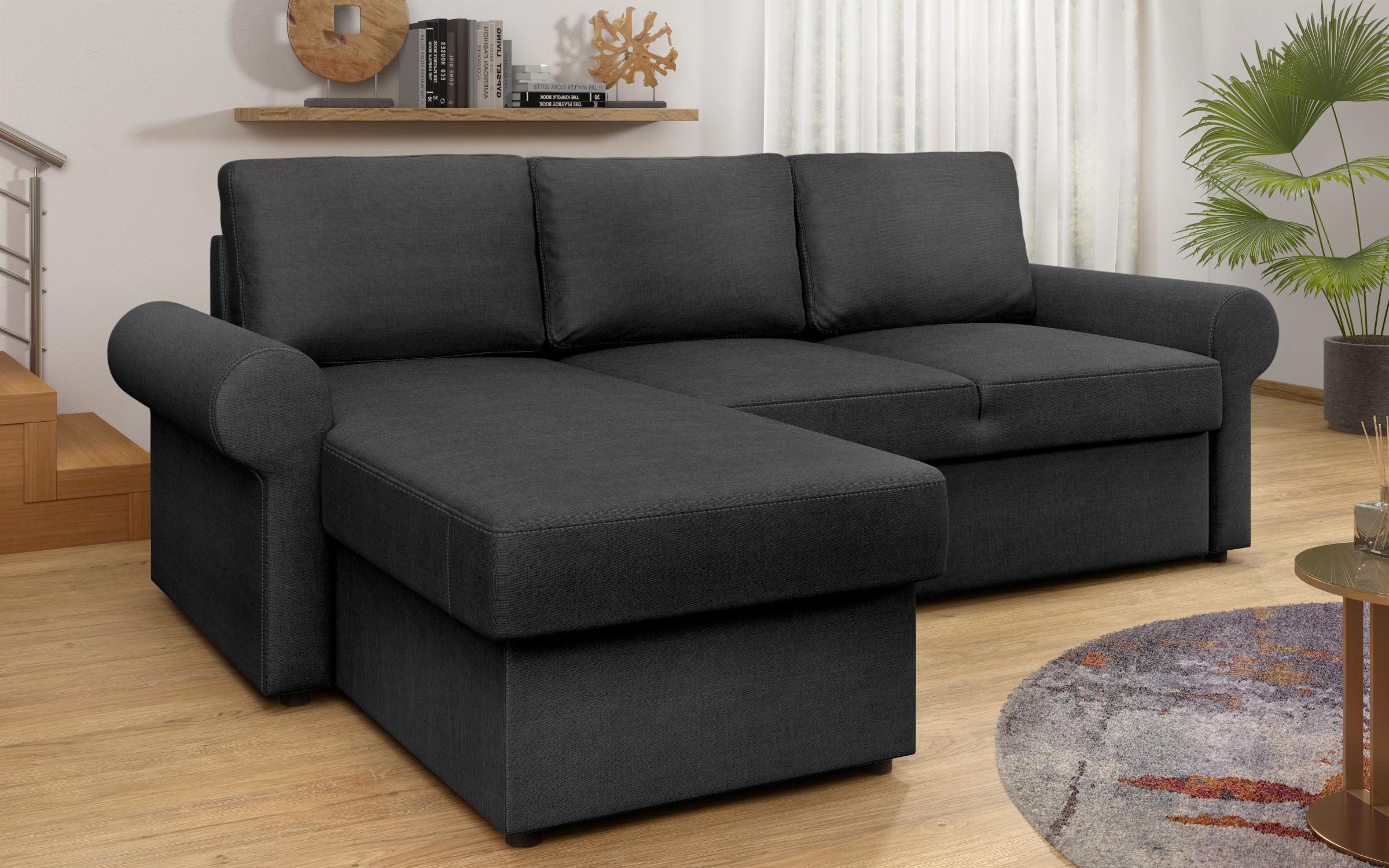 Coltar extensibil Rimini, gri inchis  4