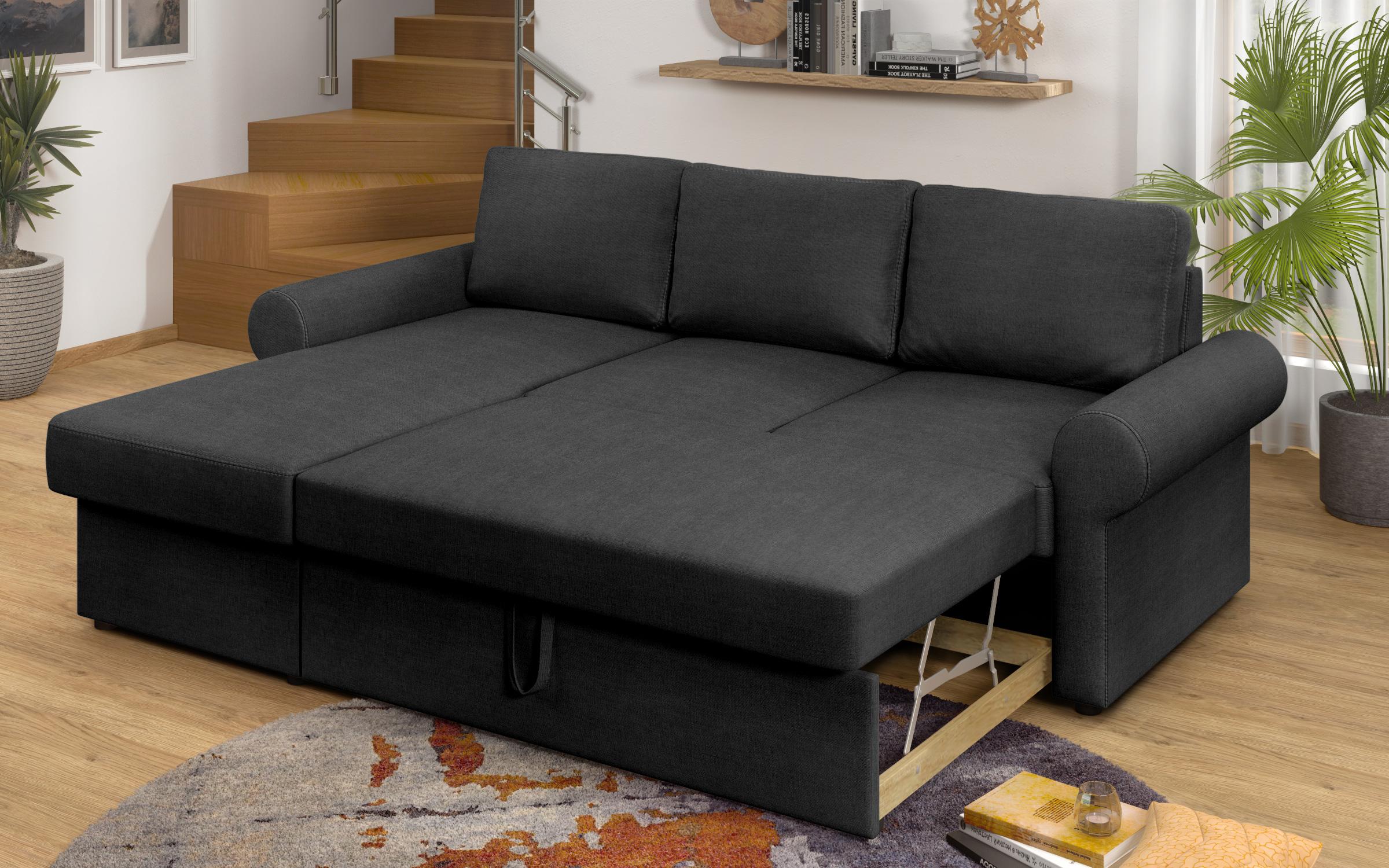 Coltar extensibil Rimini, gri inchis  8