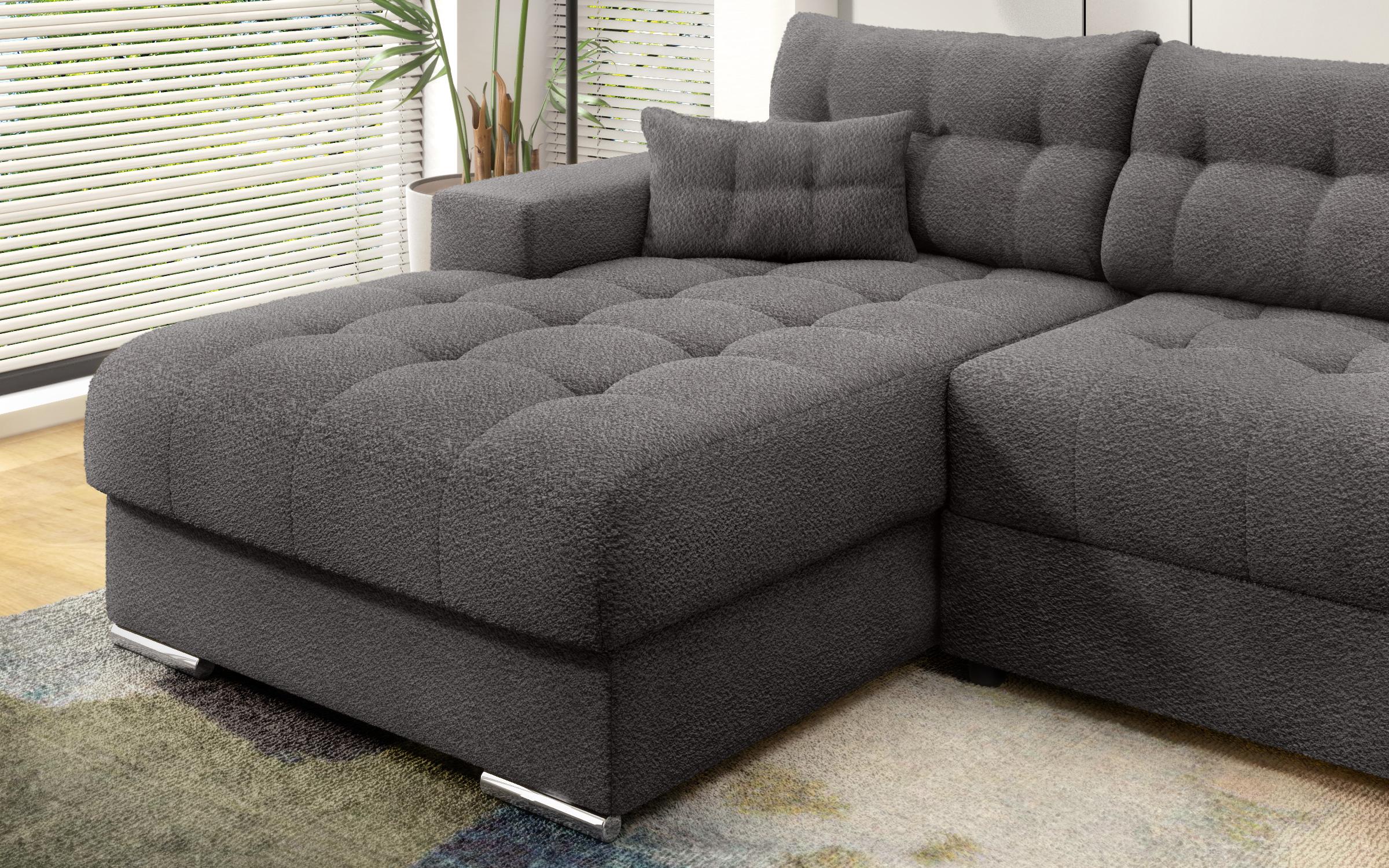 Coltar extensibil Sander, gri inchis  9