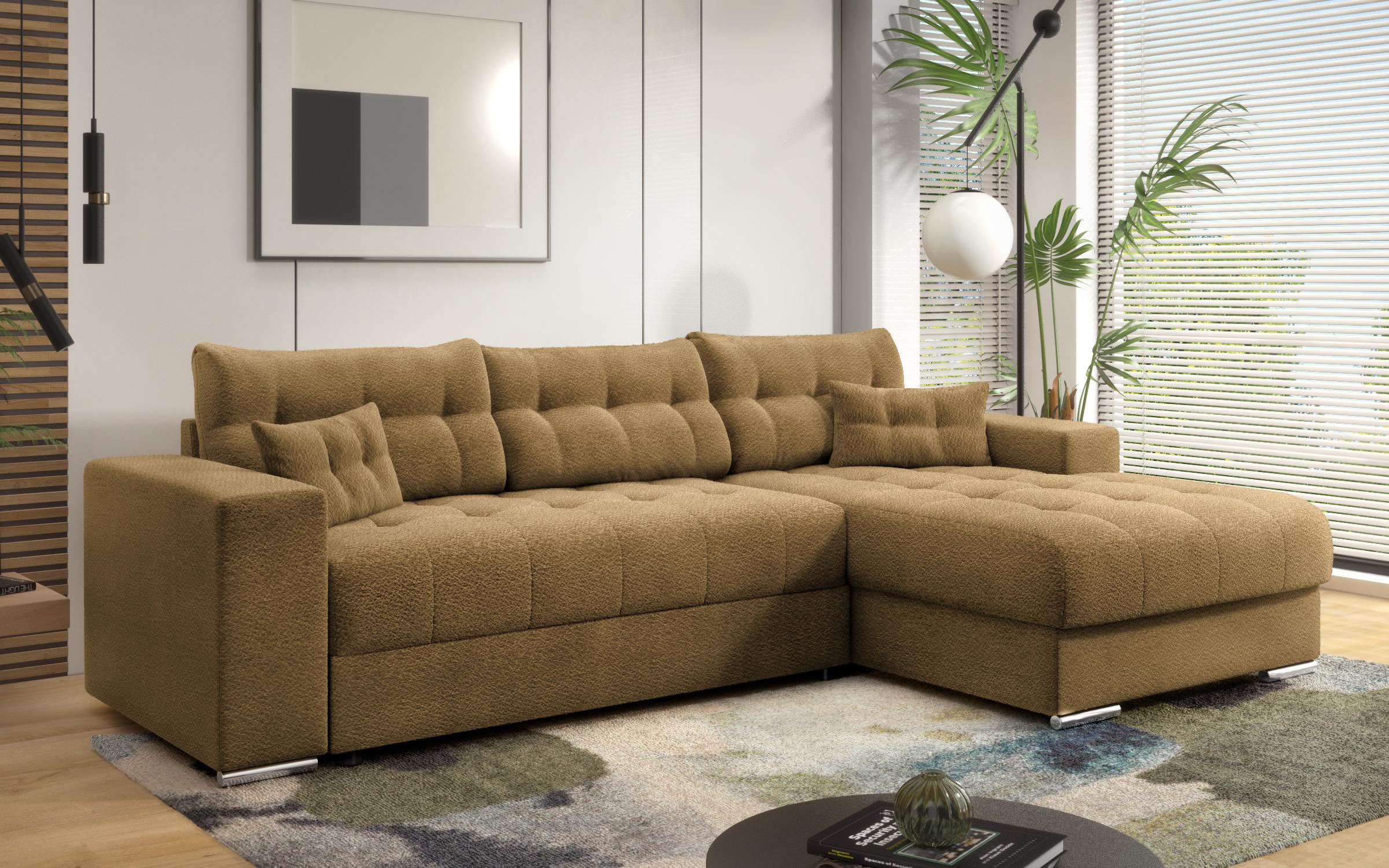 Coltar extensibil Sander, mustar  5