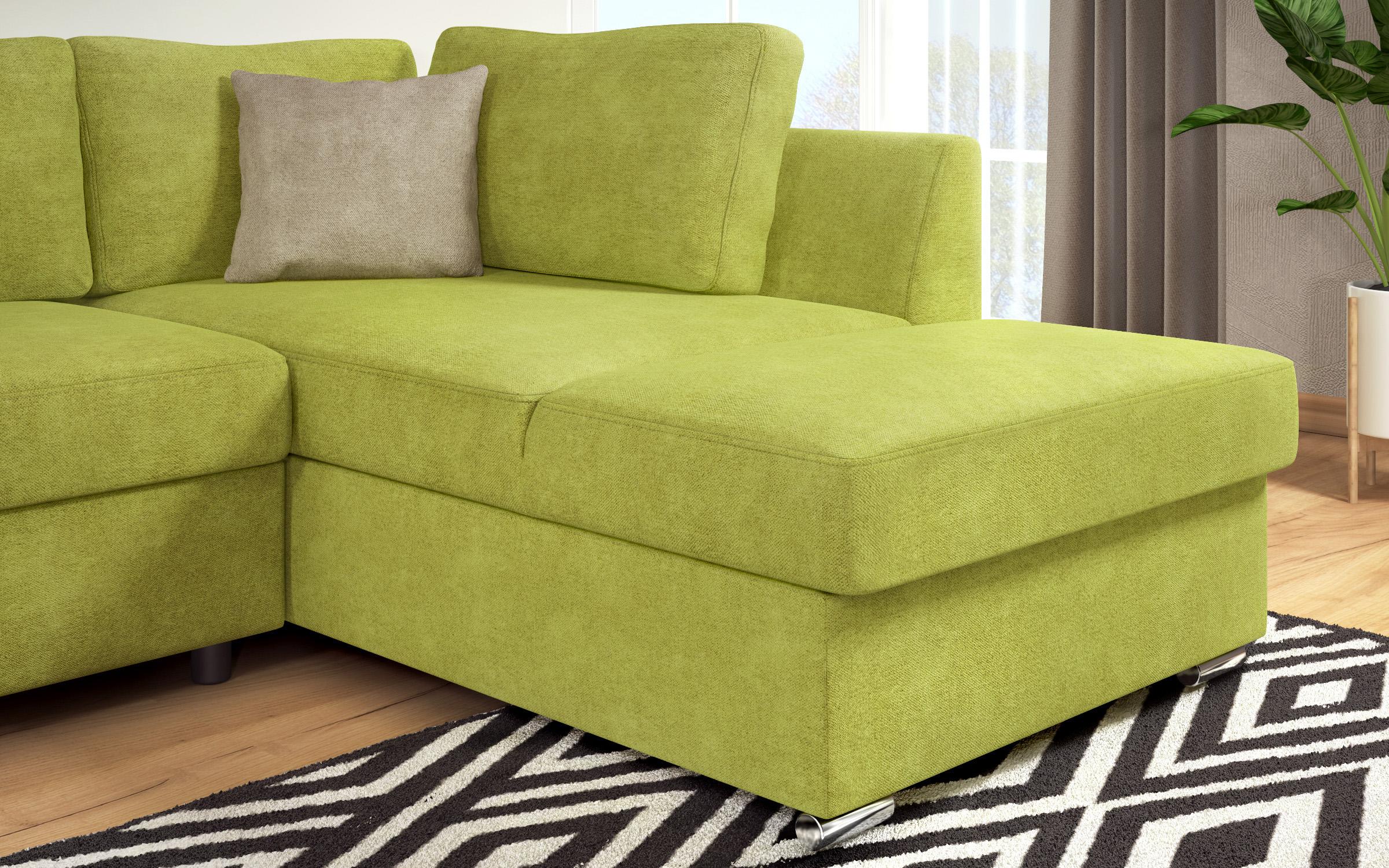Coltar extensibil Toscana S, verde + maro deschis  8