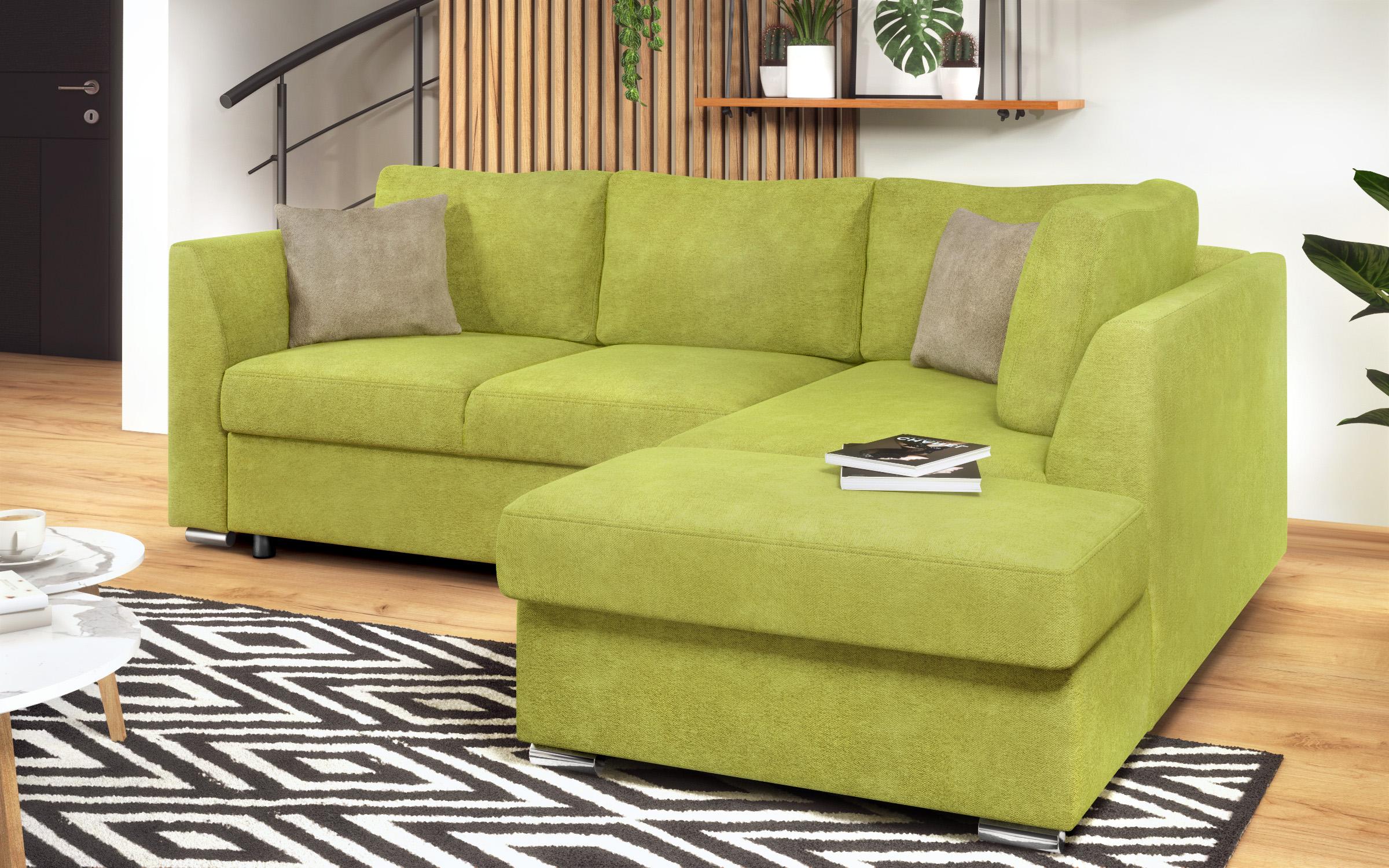 Coltar extensibil Toscana S, verde + maro deschis  4