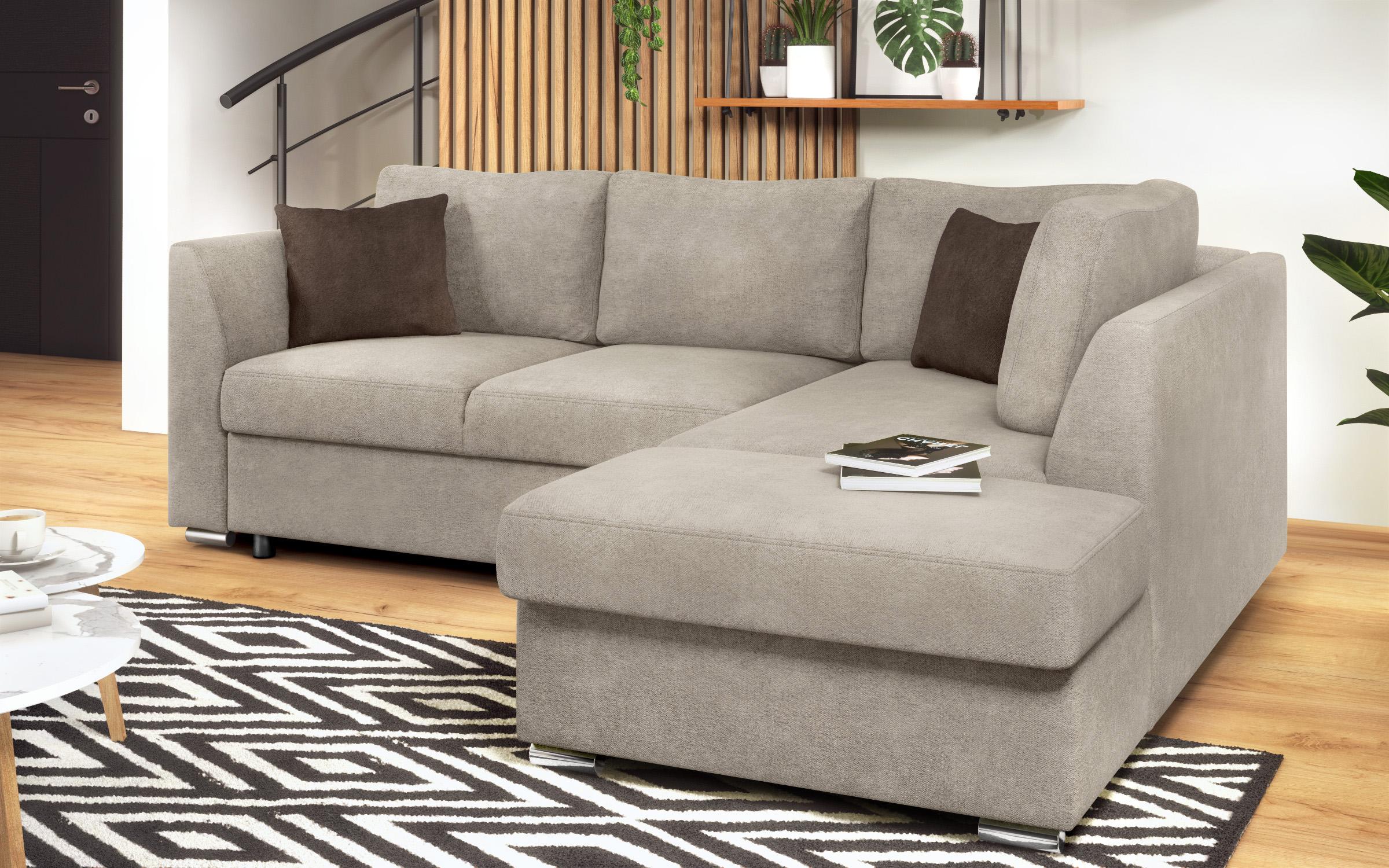 Coltar extensibil Toscana S, maro deschis + maro  4