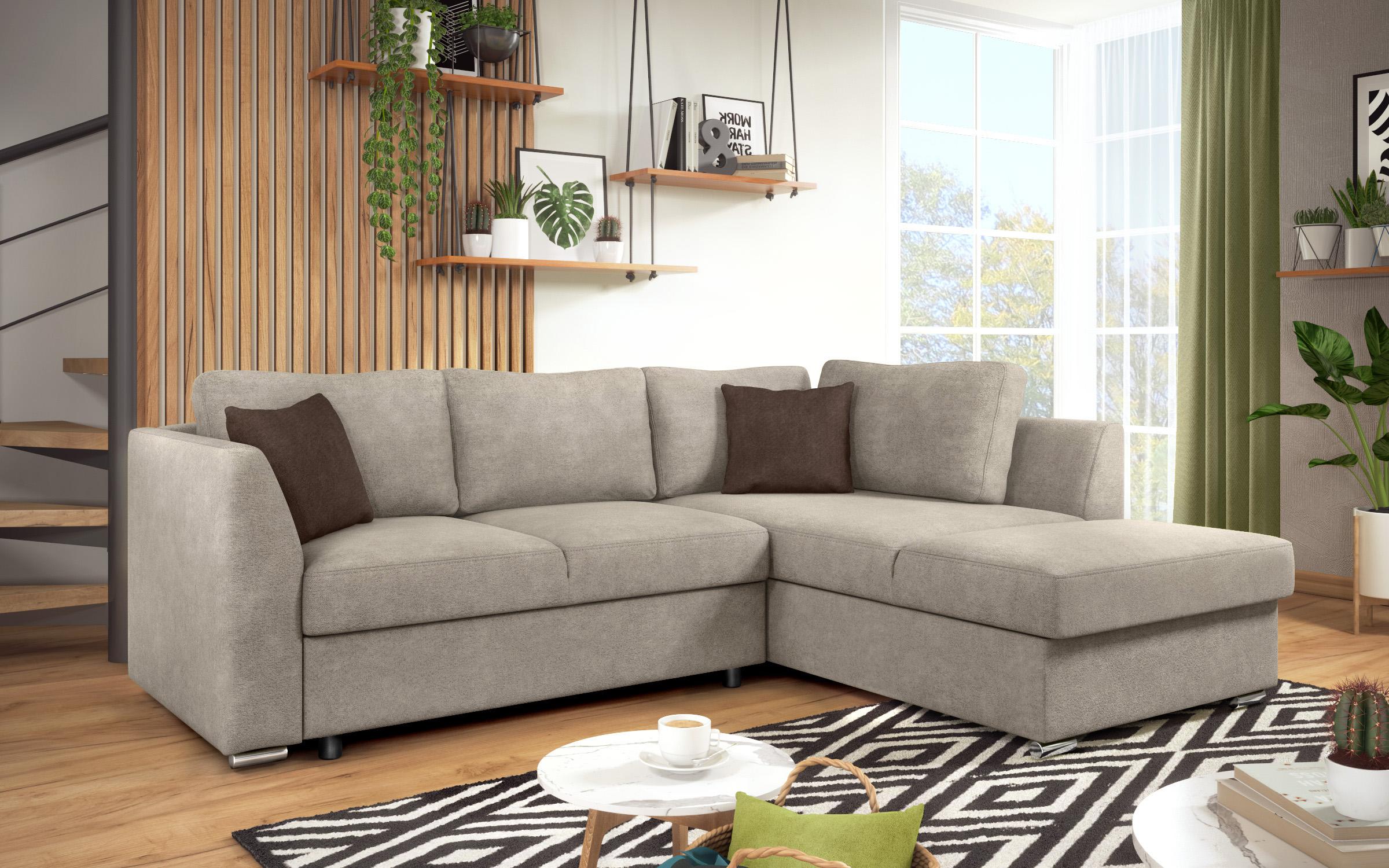 Coltar extensibil Toscana S, maro deschis + maro  3