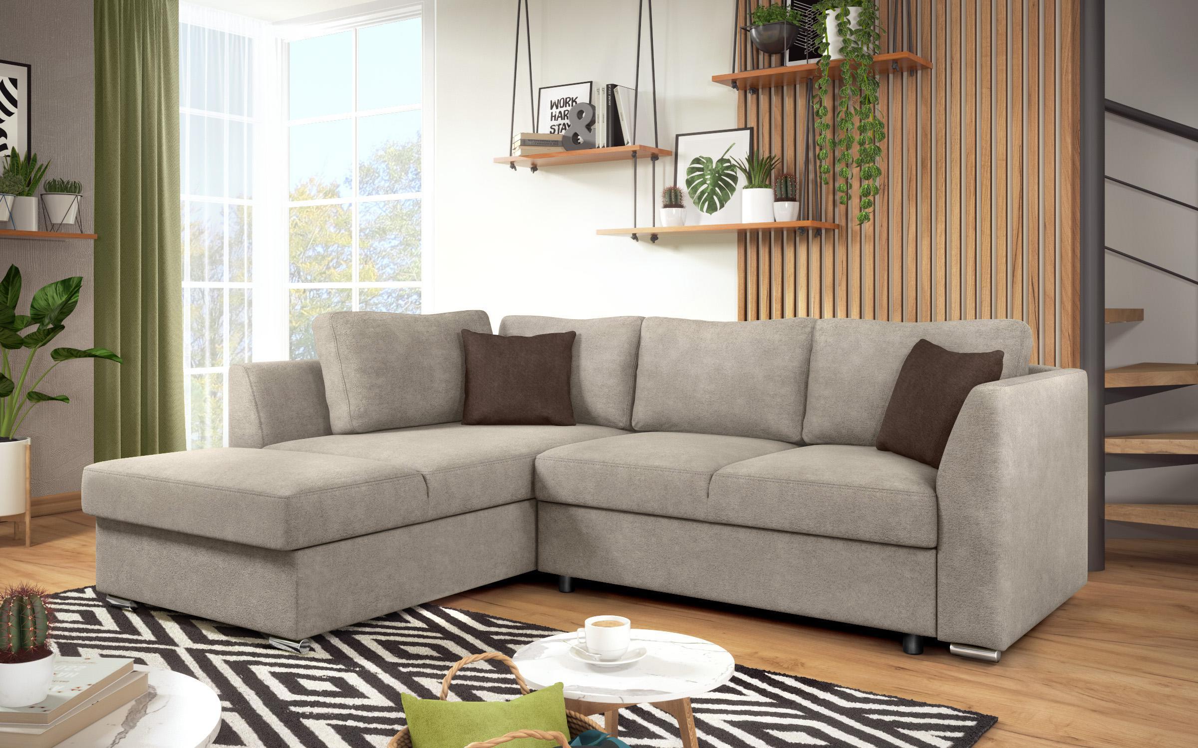 Coltar extensibil Toscana S, maro deschis + maro  5