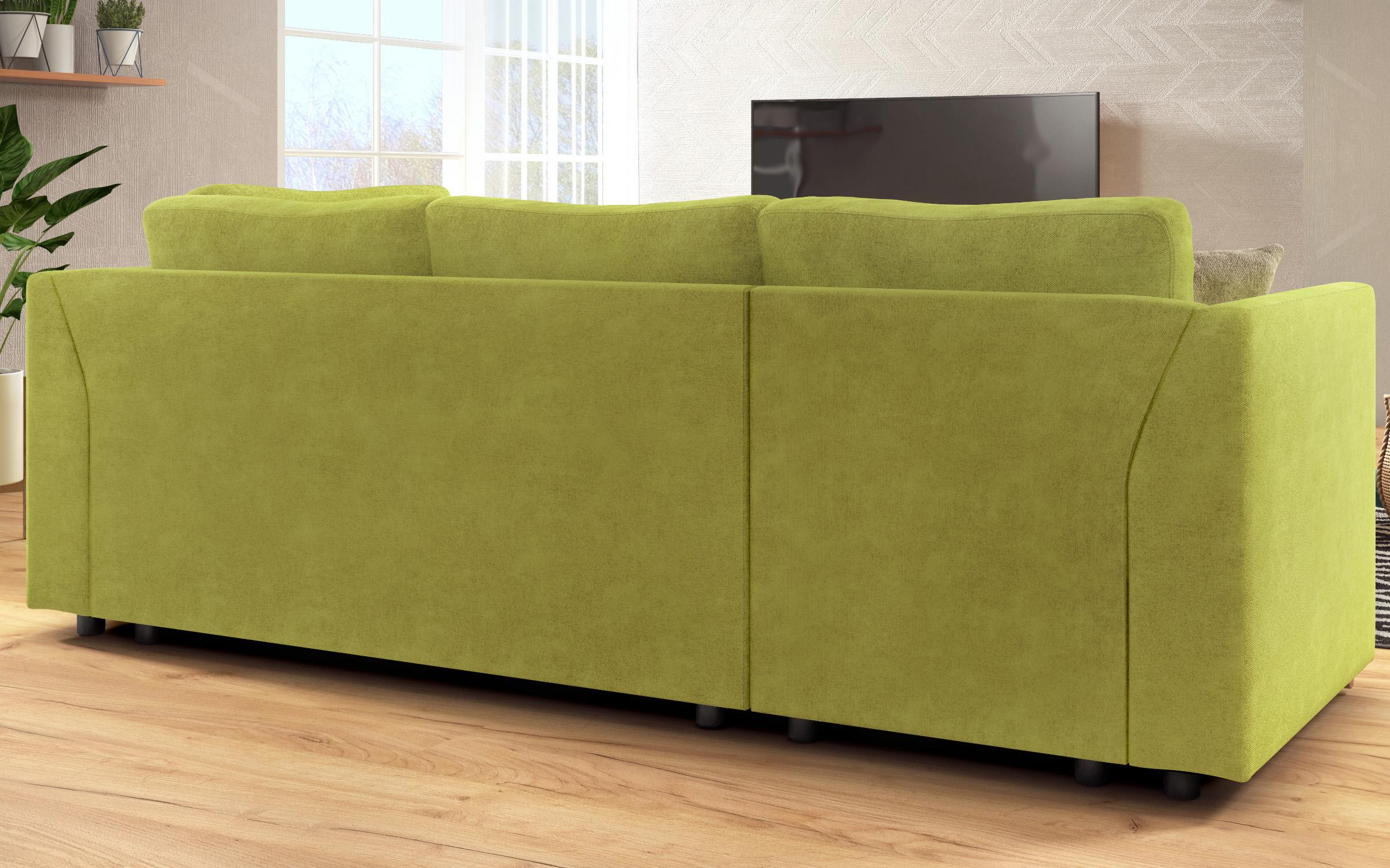 Coltar extensibil Toscana S, verde + maro deschis  9
