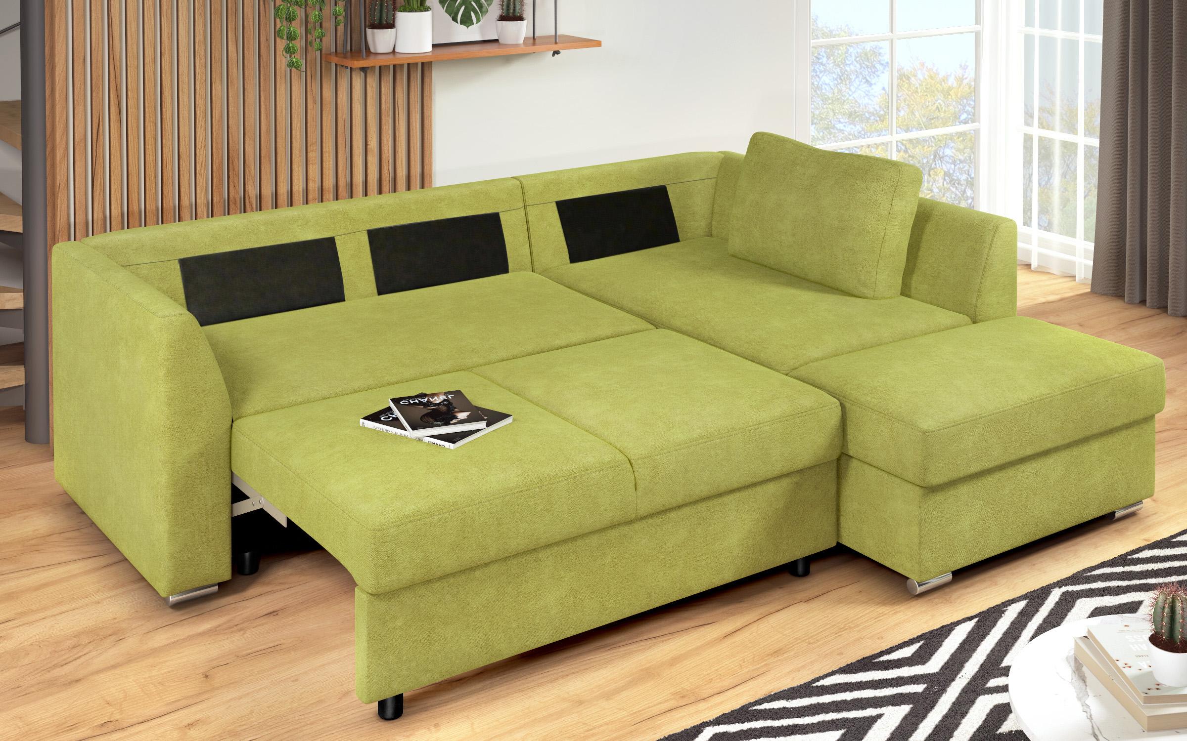 Coltar extensibil Toscana S, verde + maro deschis  10