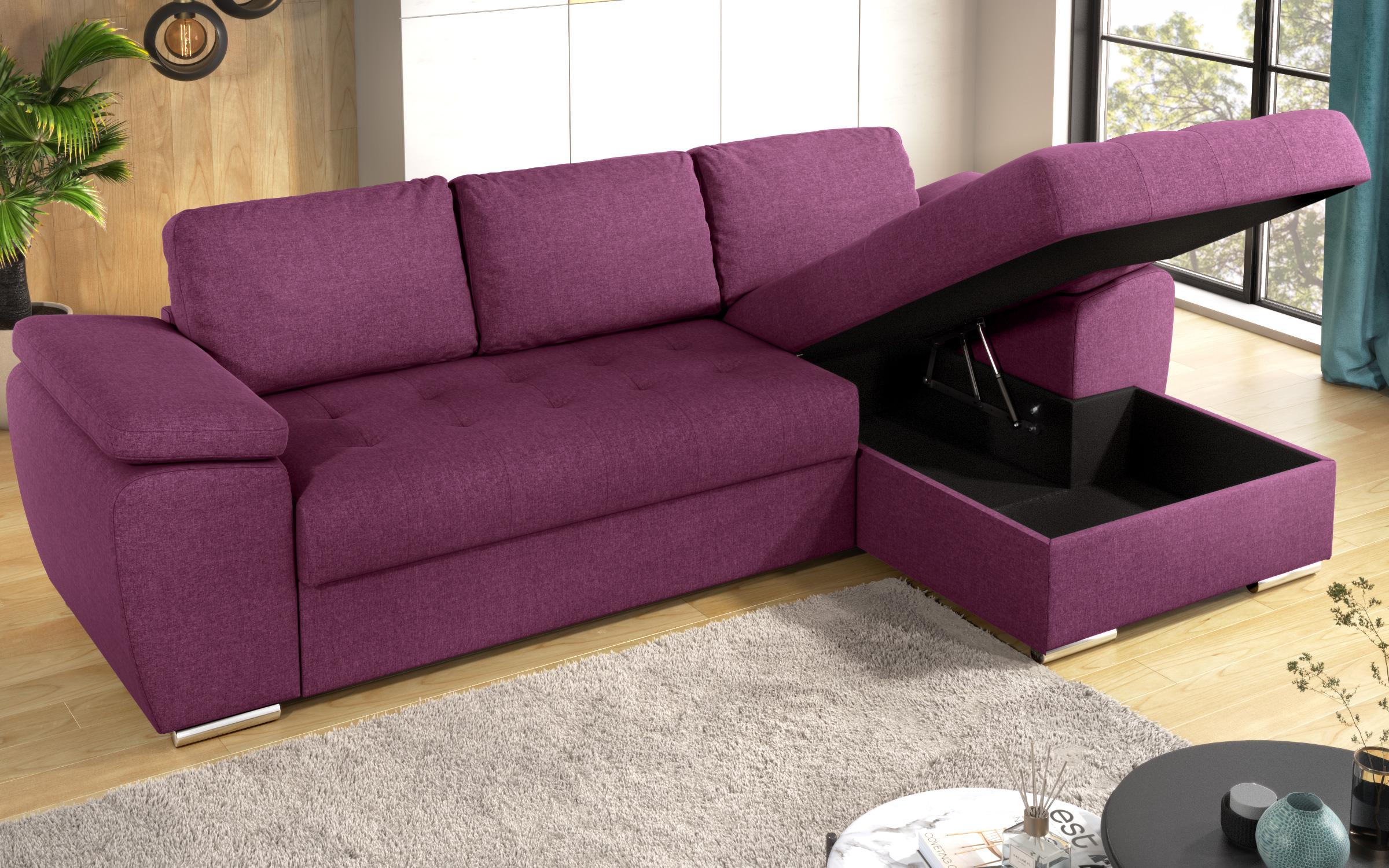 Coltar extensibil Valencia Pocket, lila  9