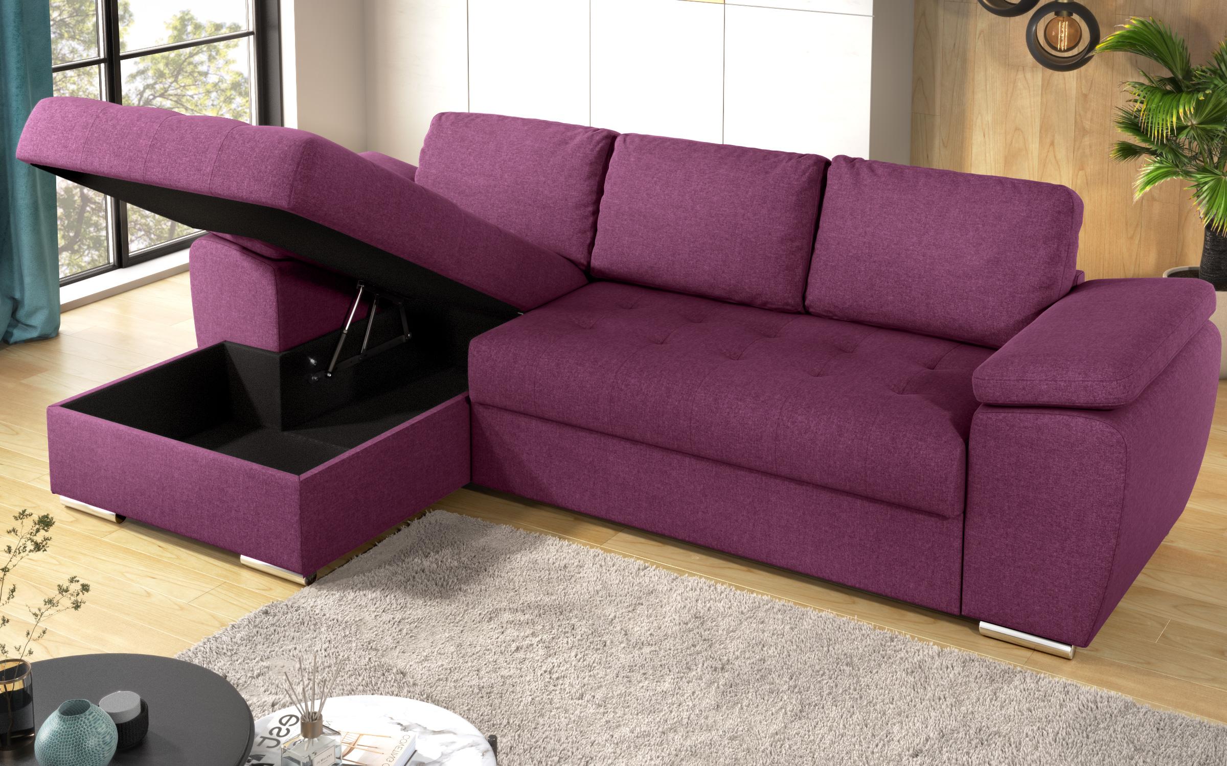 Coltar extensibil Valencia Pocket, lila  9