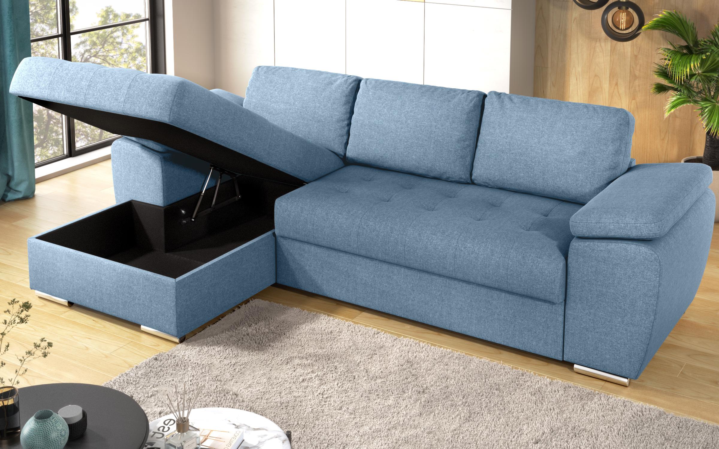 Coltar extensibil Valencia Pocket, albastru  9
