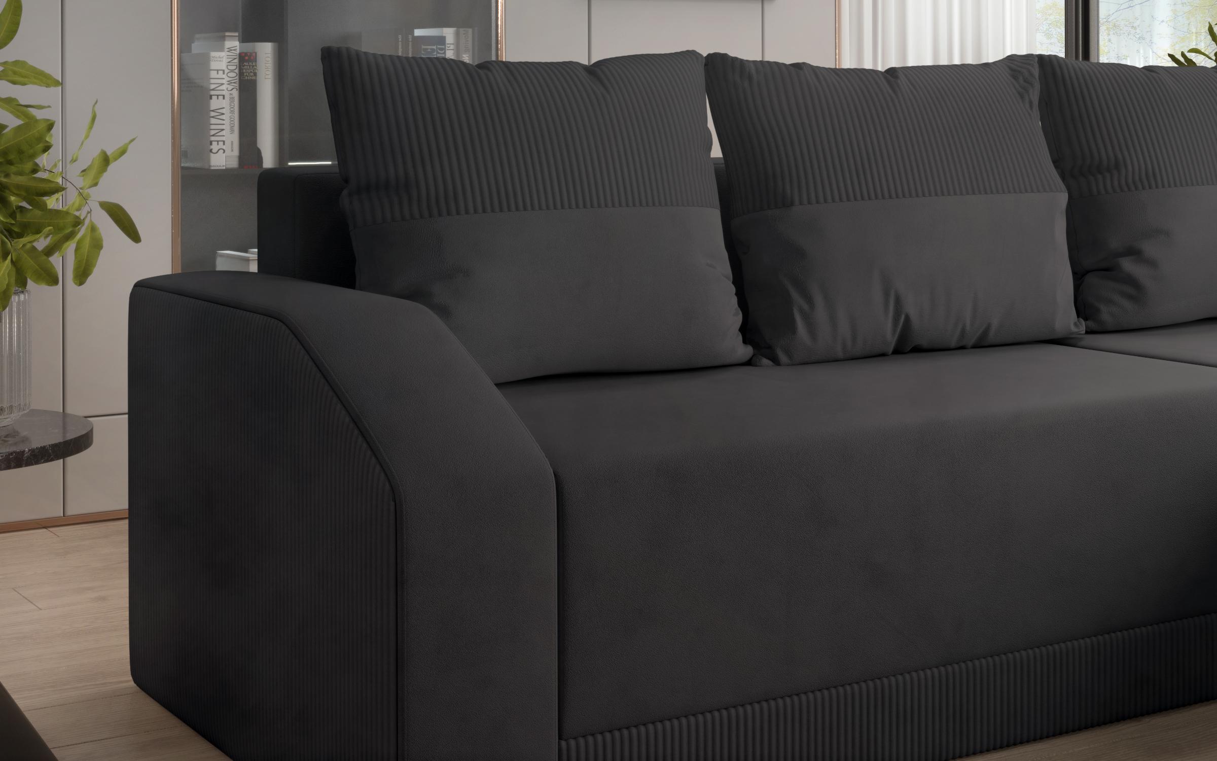 Coltar extensibil Velaro, gri inchis  6