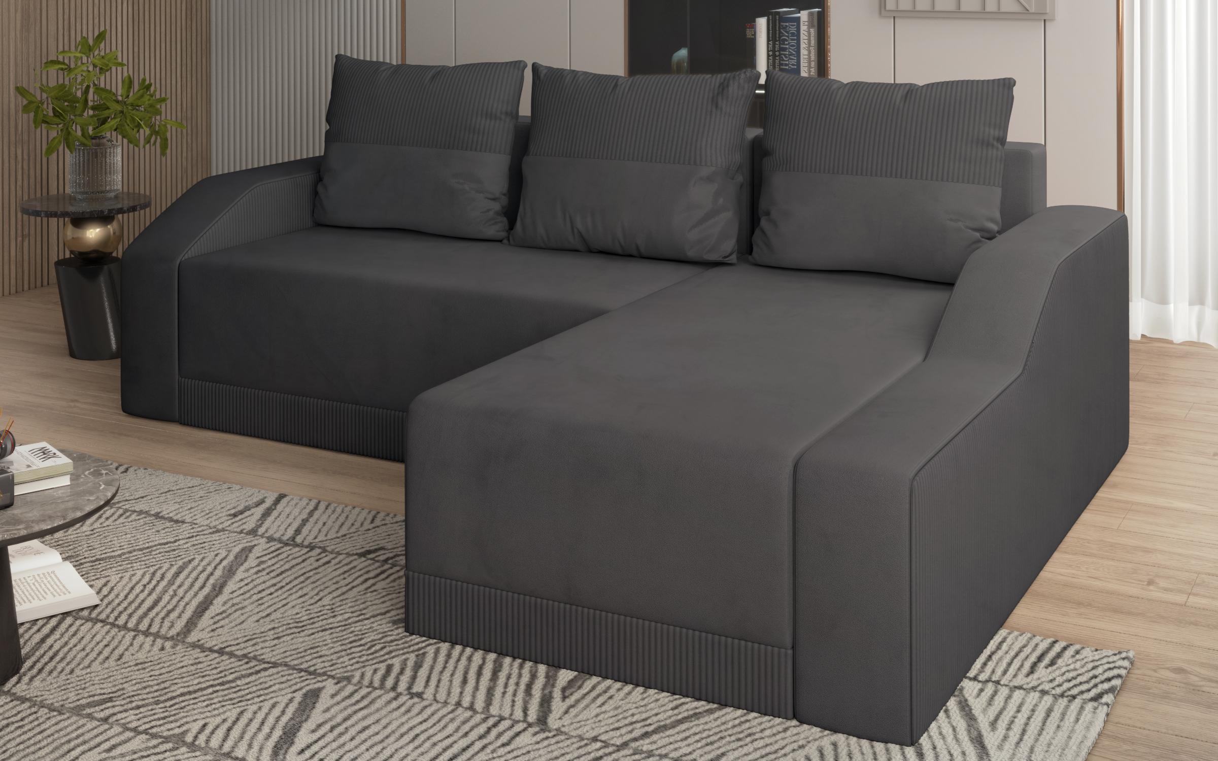 Coltar extensibil Velaro, gri inchis  5