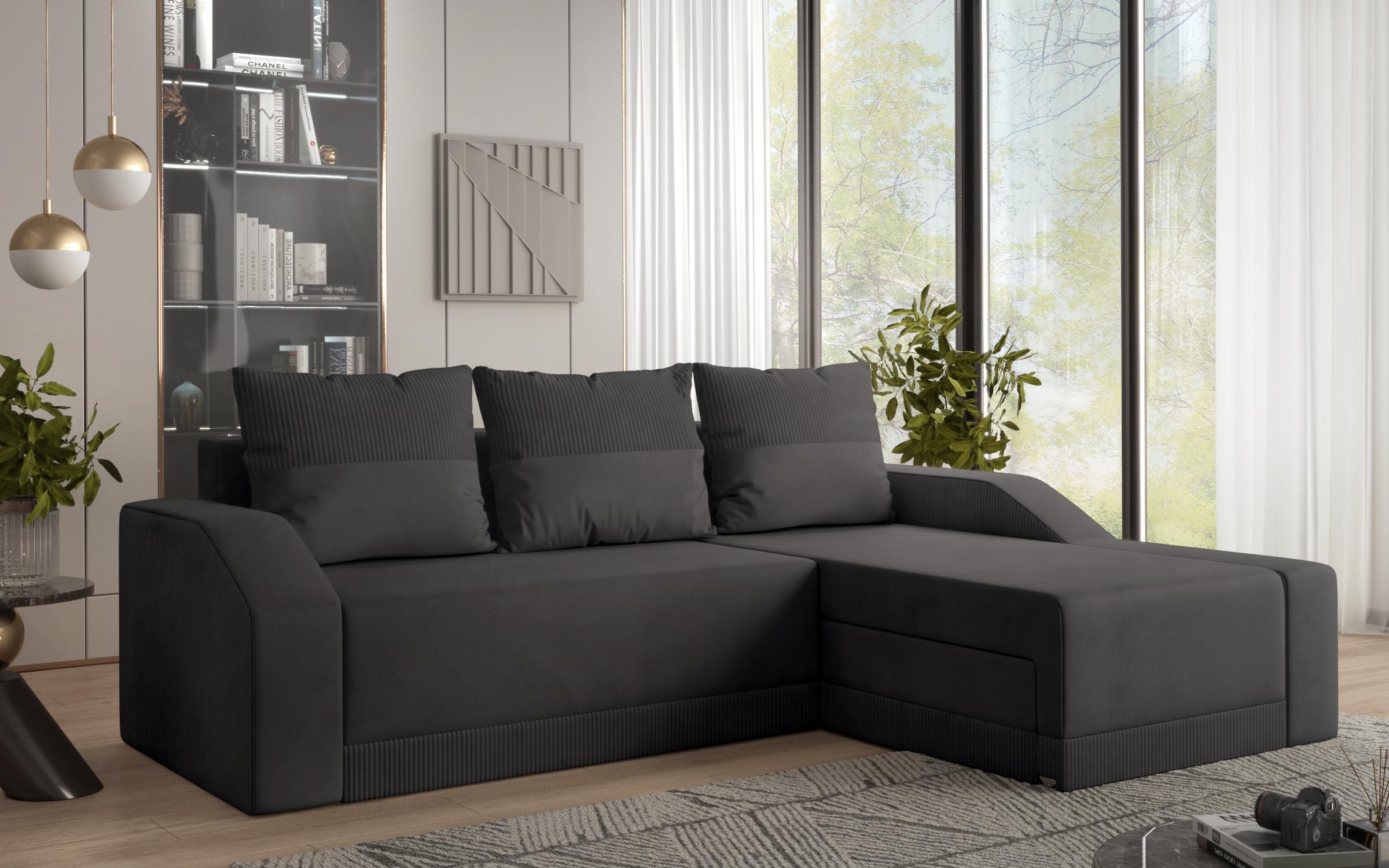 Coltar extensibil Velaro, gri inchis  3