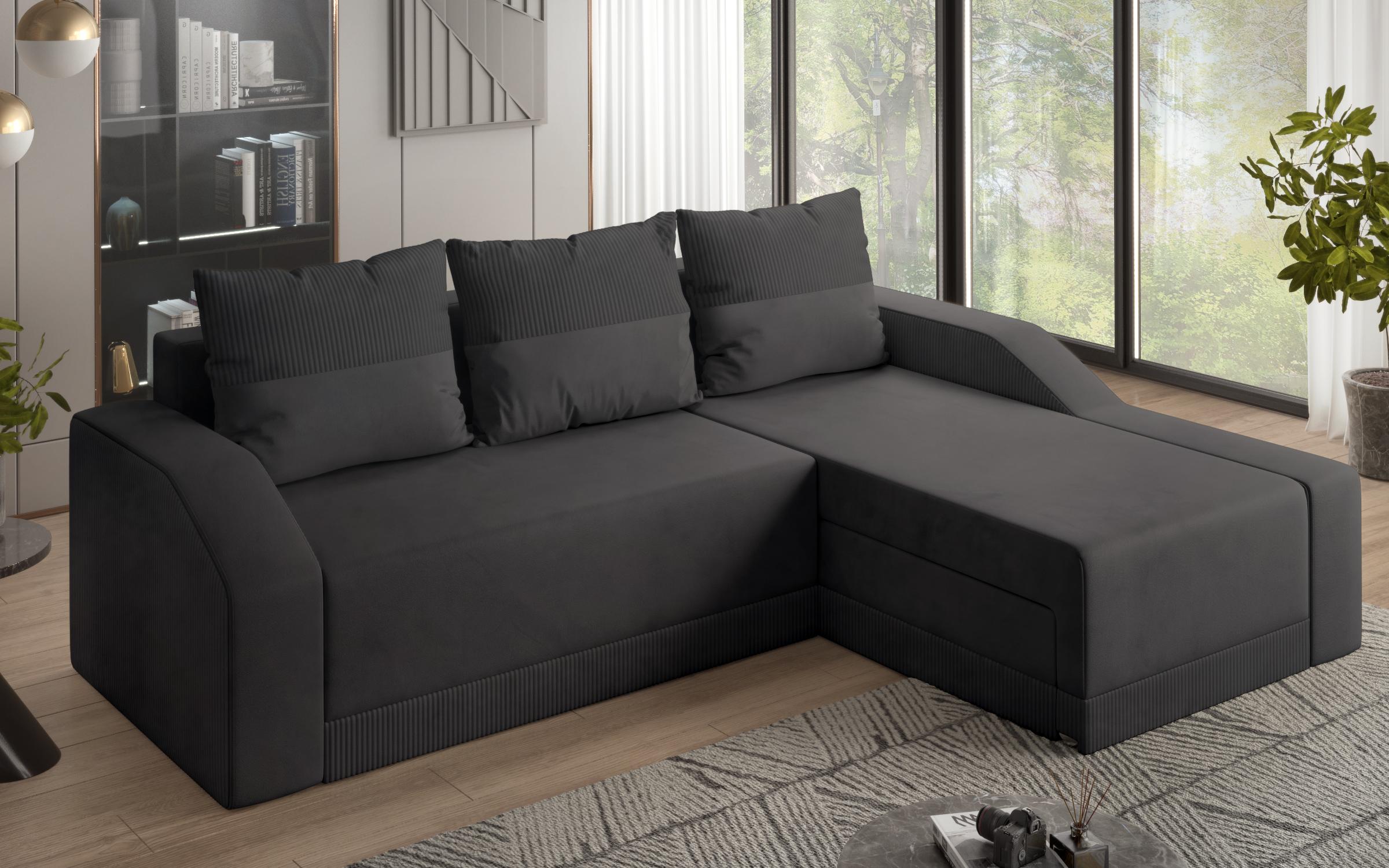 Coltar extensibil Velaro, gri inchis  4