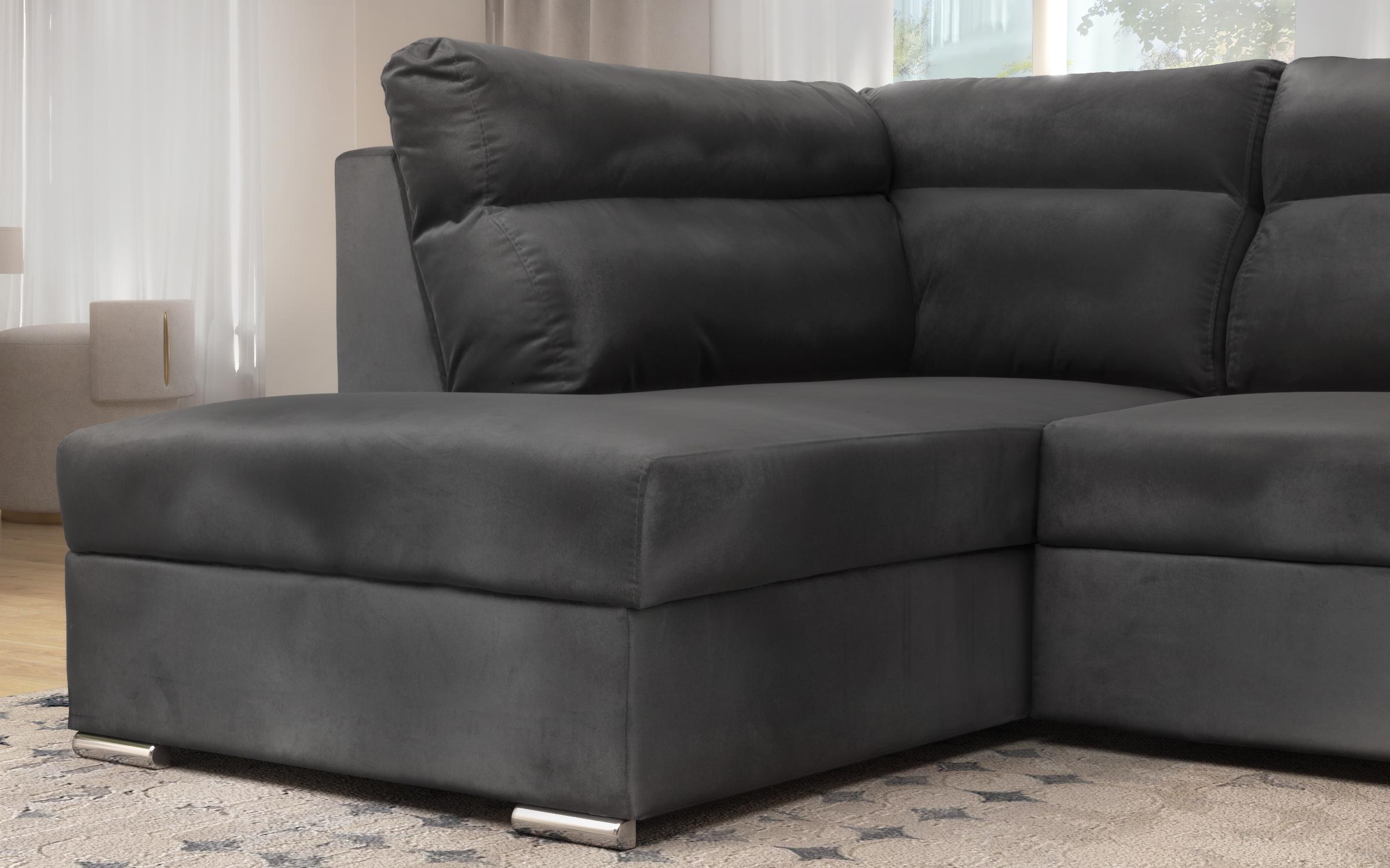 Coltar extensibil Ventos, gri inchis  8