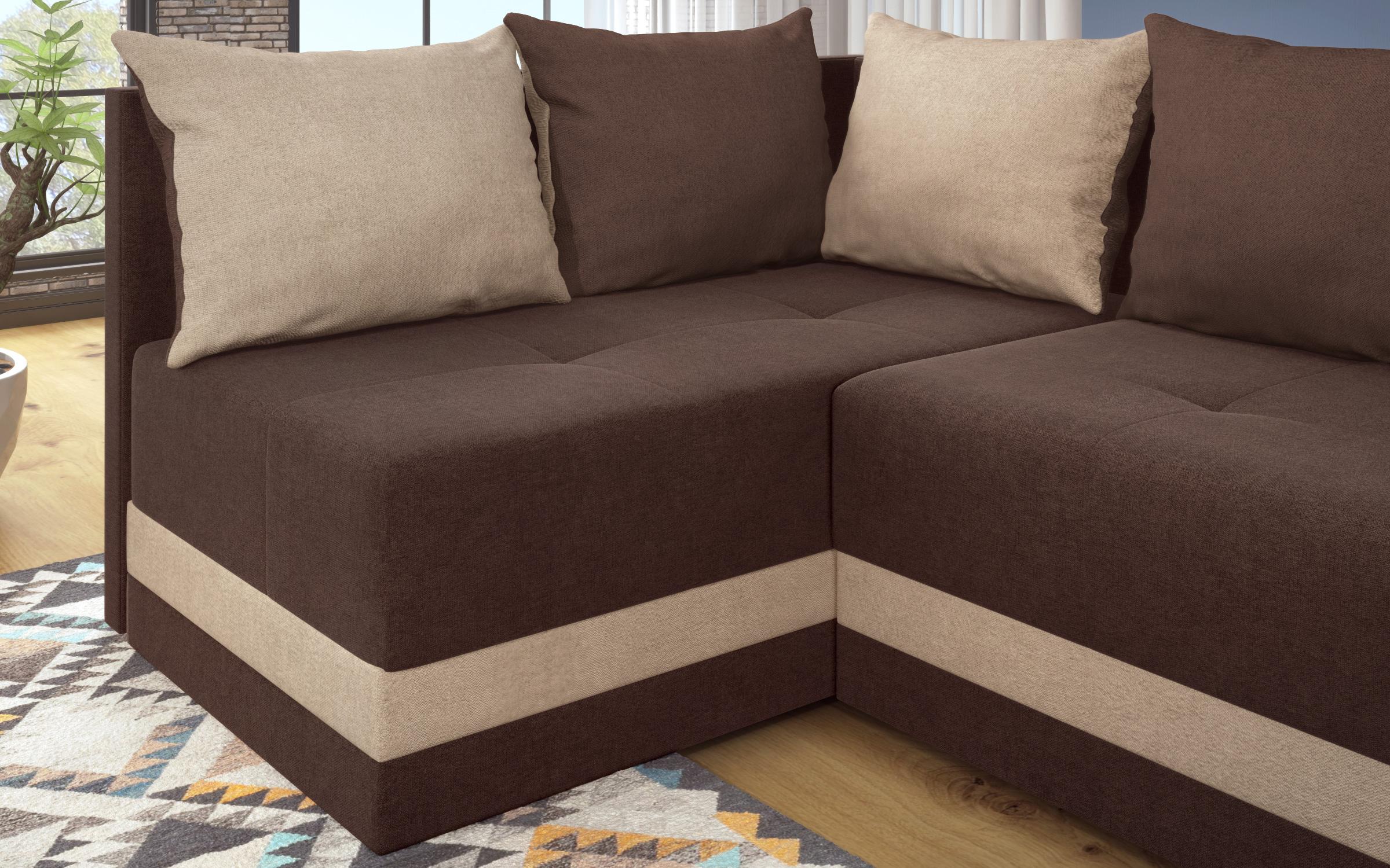 Coltar extensibil Vilian M, maro + bej  5