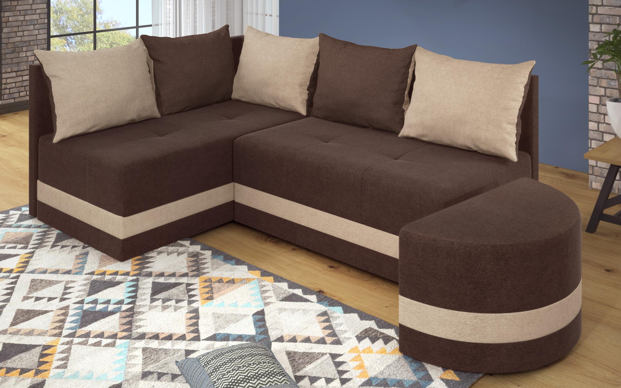 Coltar extensibil Vilian M, maro + bej  6