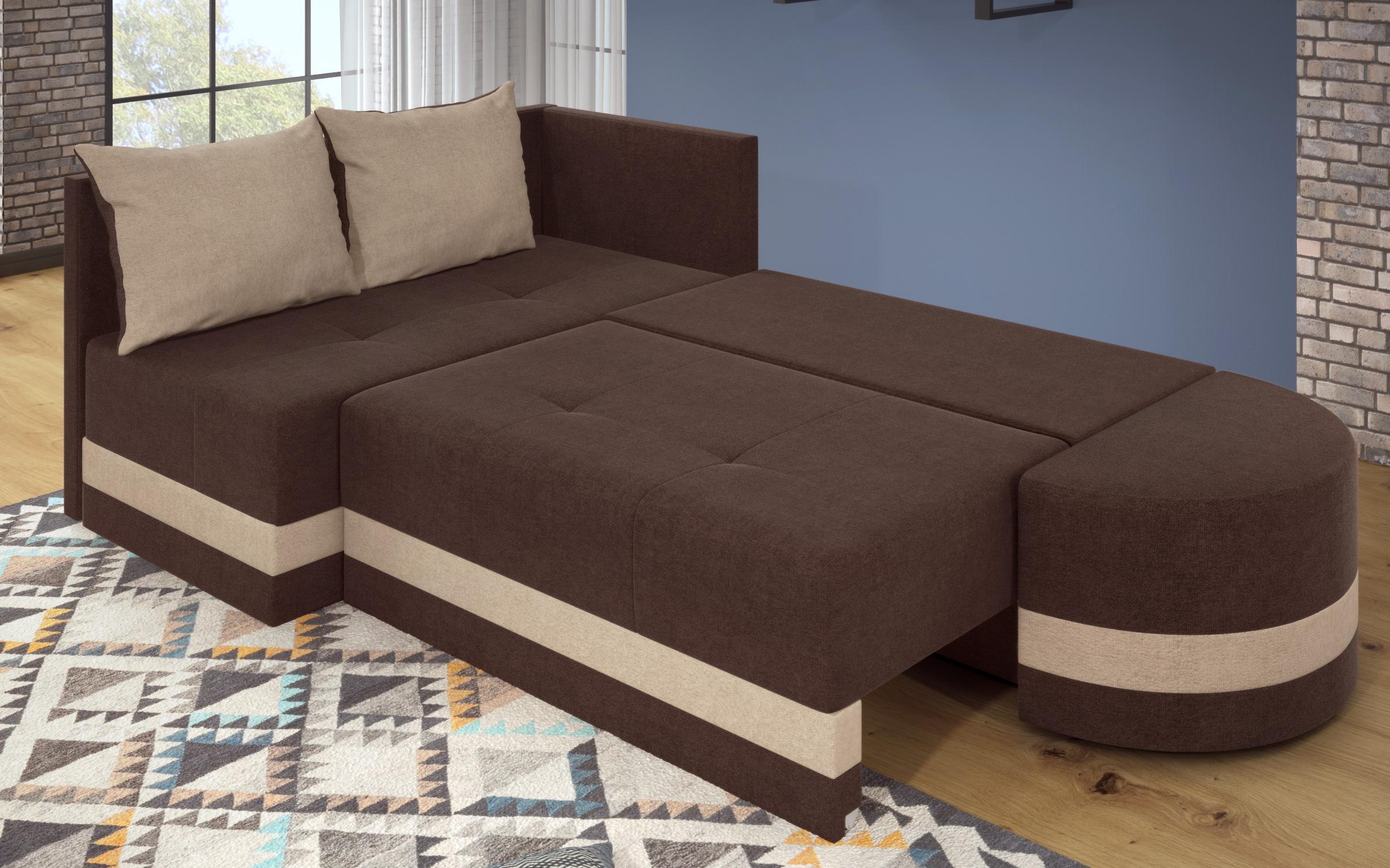 Coltar extensibil Vilian M, maro + bej  7